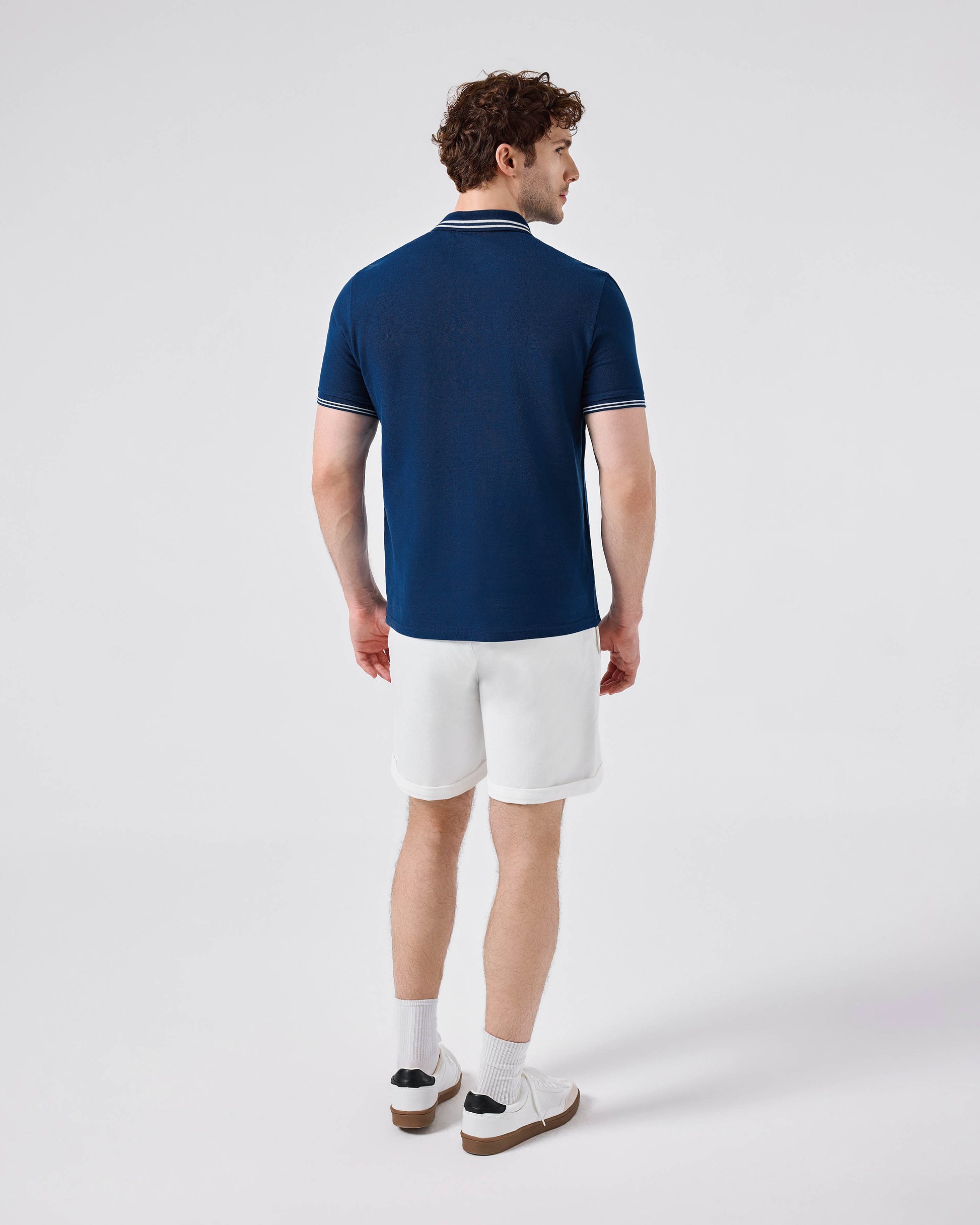 Ellesse Polo Yaka Erkek Tişört 6SM5051-NV