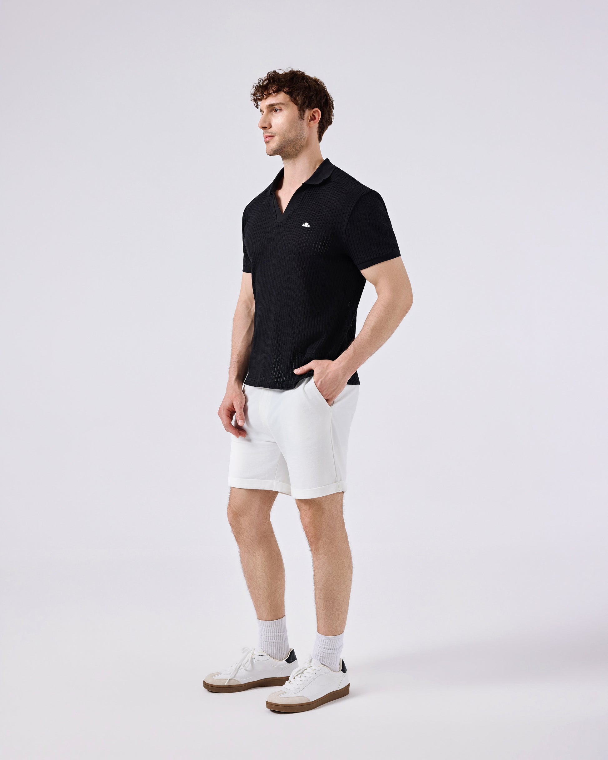Ellesse Polo Yaka Erkek Tişört 6SM5047-BK