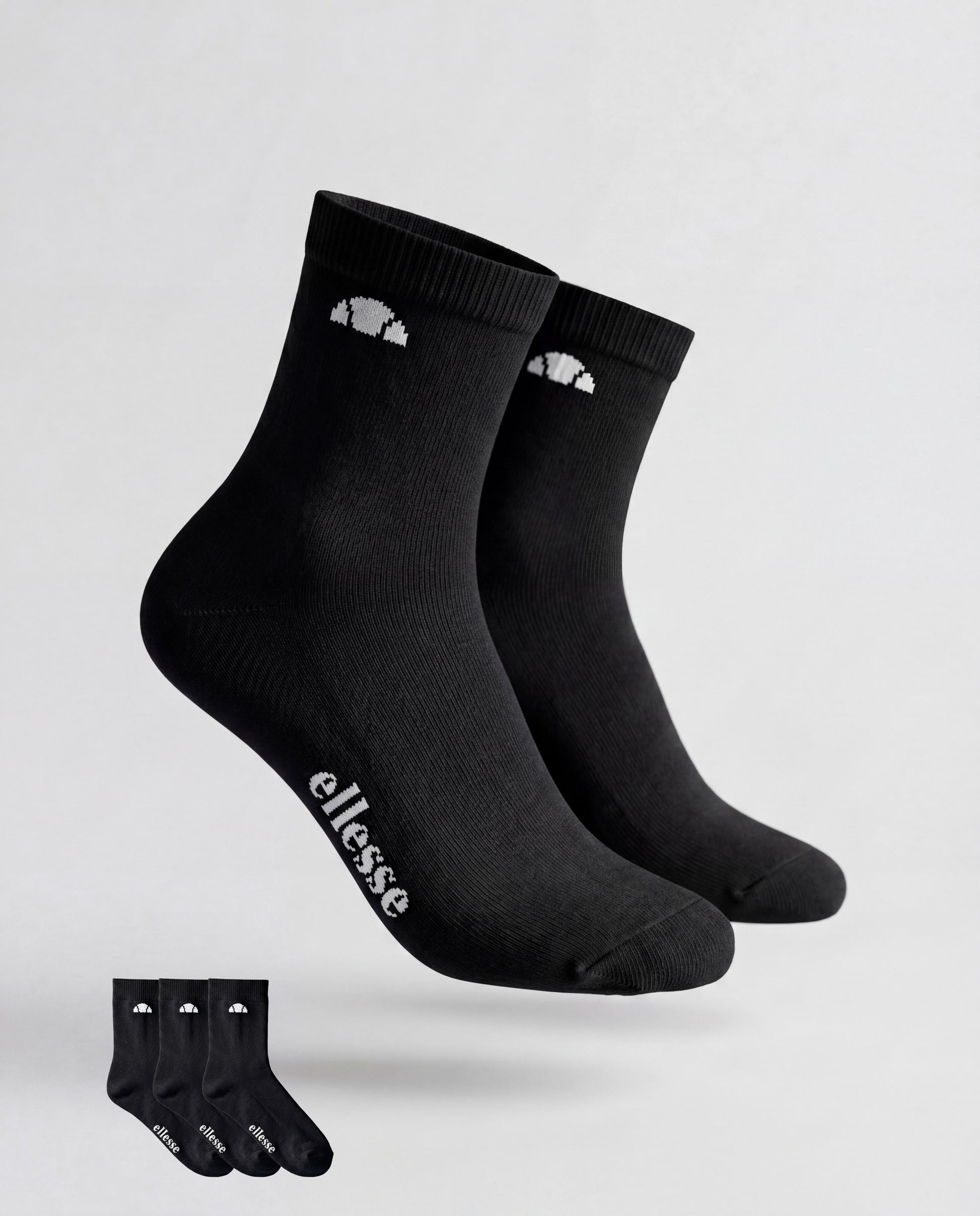Ellesse Erkek 3lü Çorap 6SM9019-BK