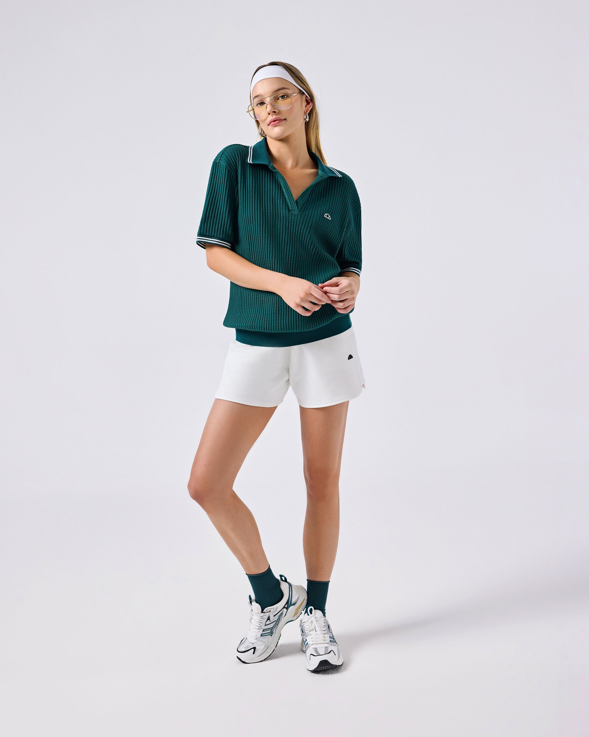 Ellesse Polo Yaka Kadın Tişört 6SF5005-GRN