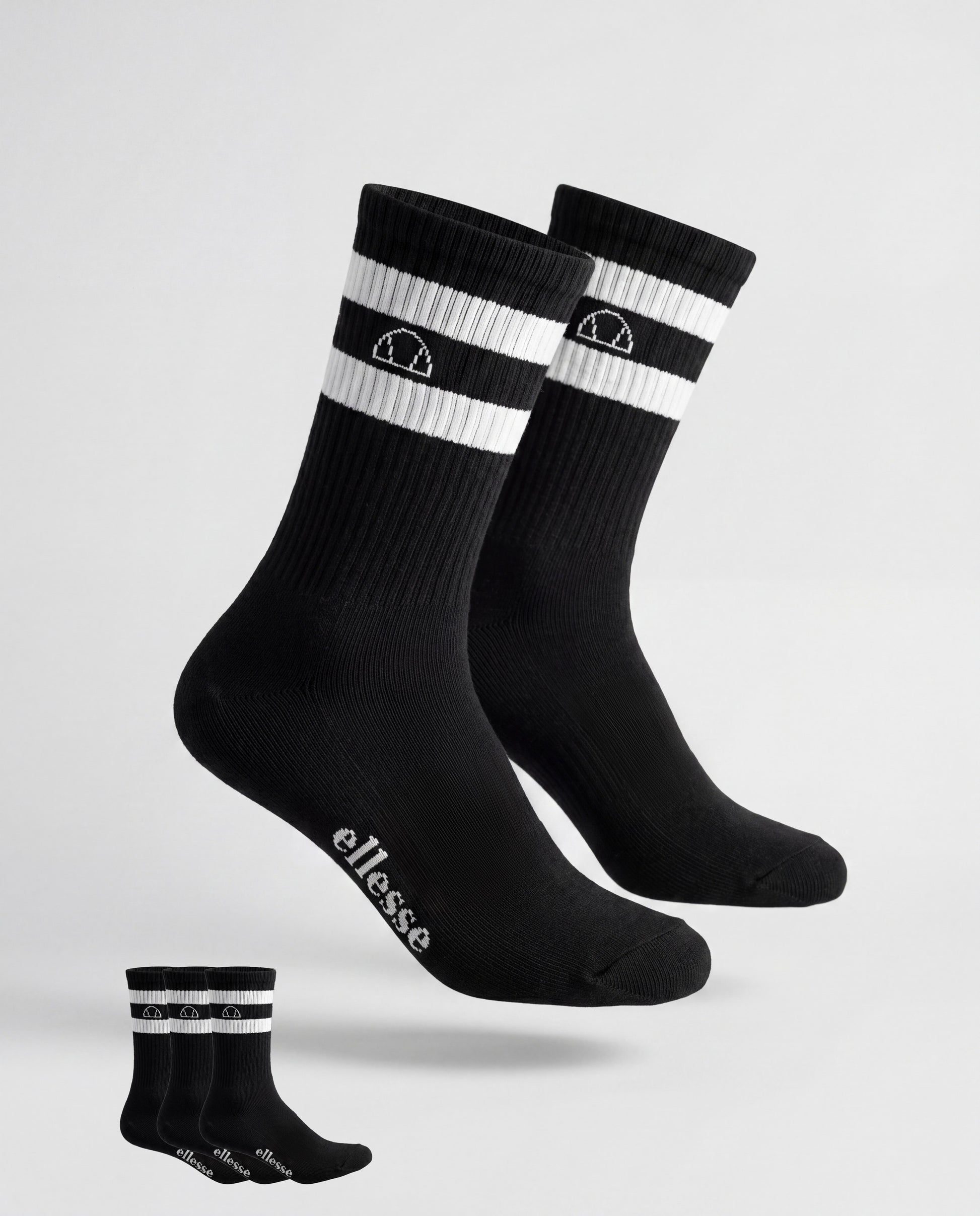 Ellesse Erkek 3lü Çorap 6SM9016-BK