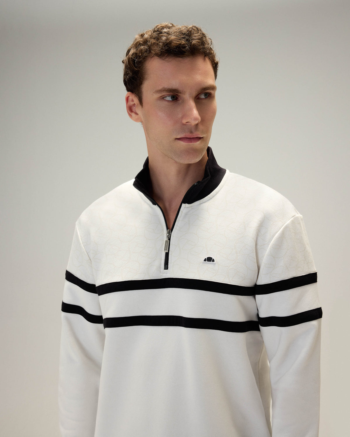 Ellesse Yarım Fermuarlı Erkek Sweatshirt 5wm1619-Of