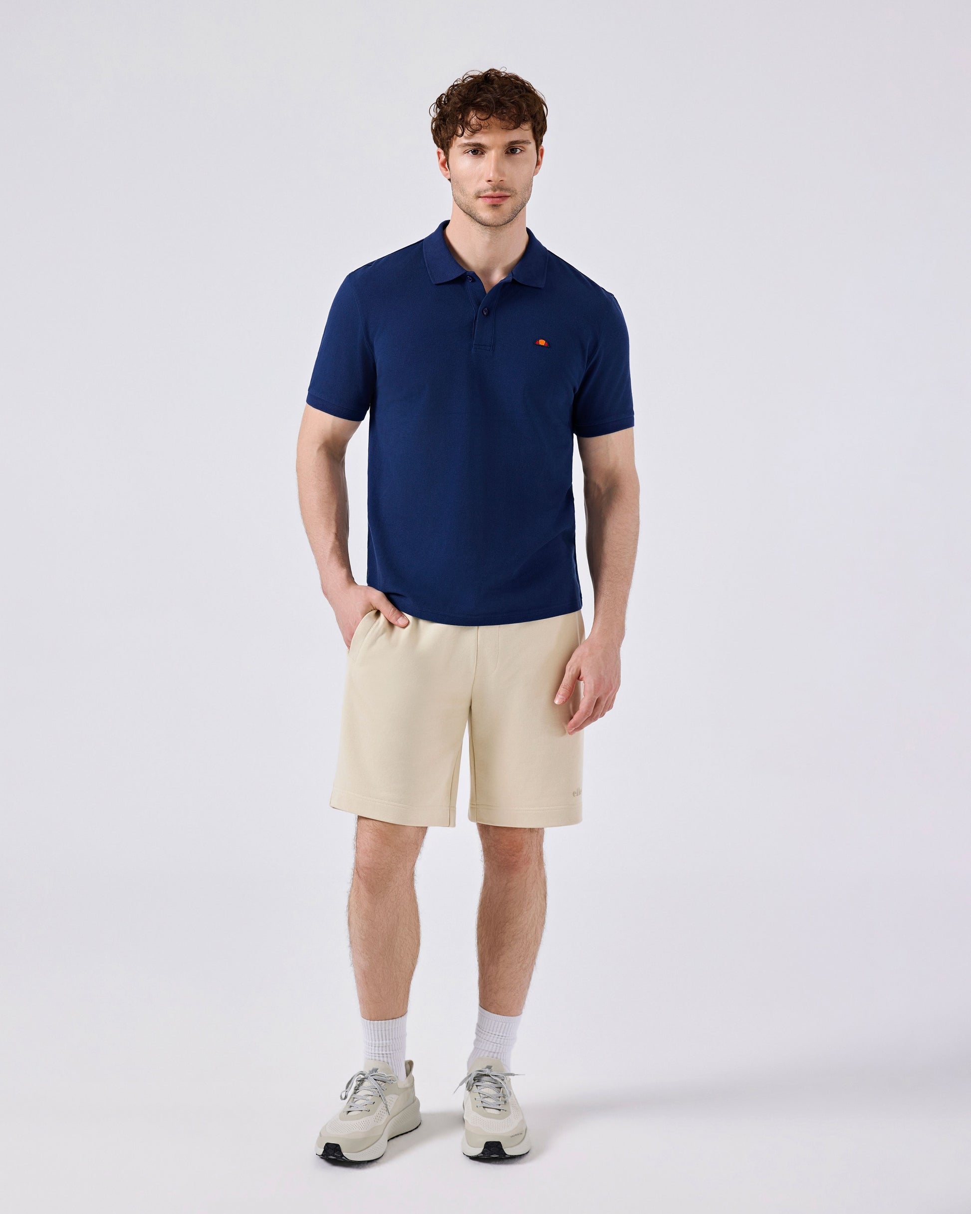 Ellesse Polo Yaka Erkek Tişört 6SM5044-NV