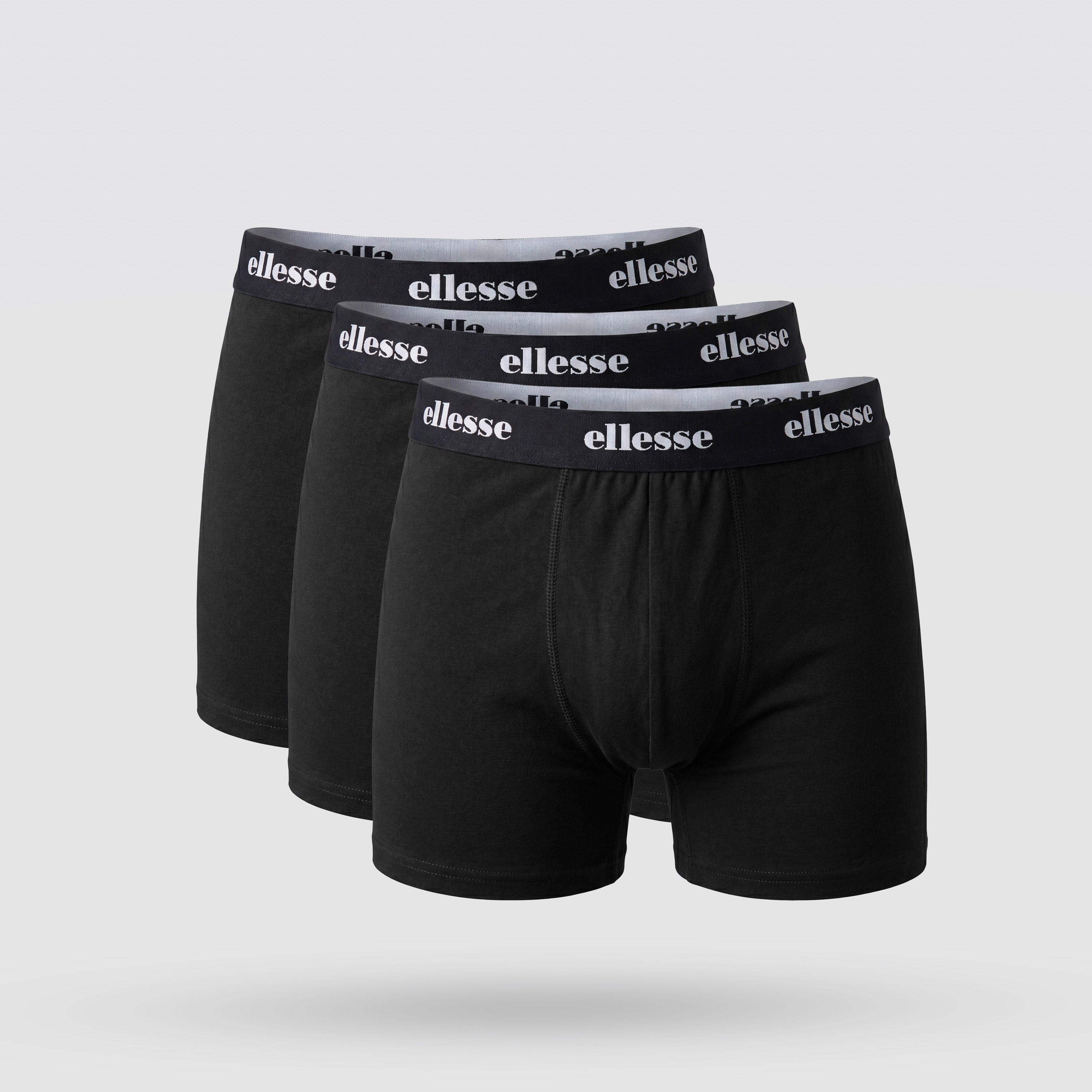 Ellesse 3lü Erkek Boxer 6SM9002-BK