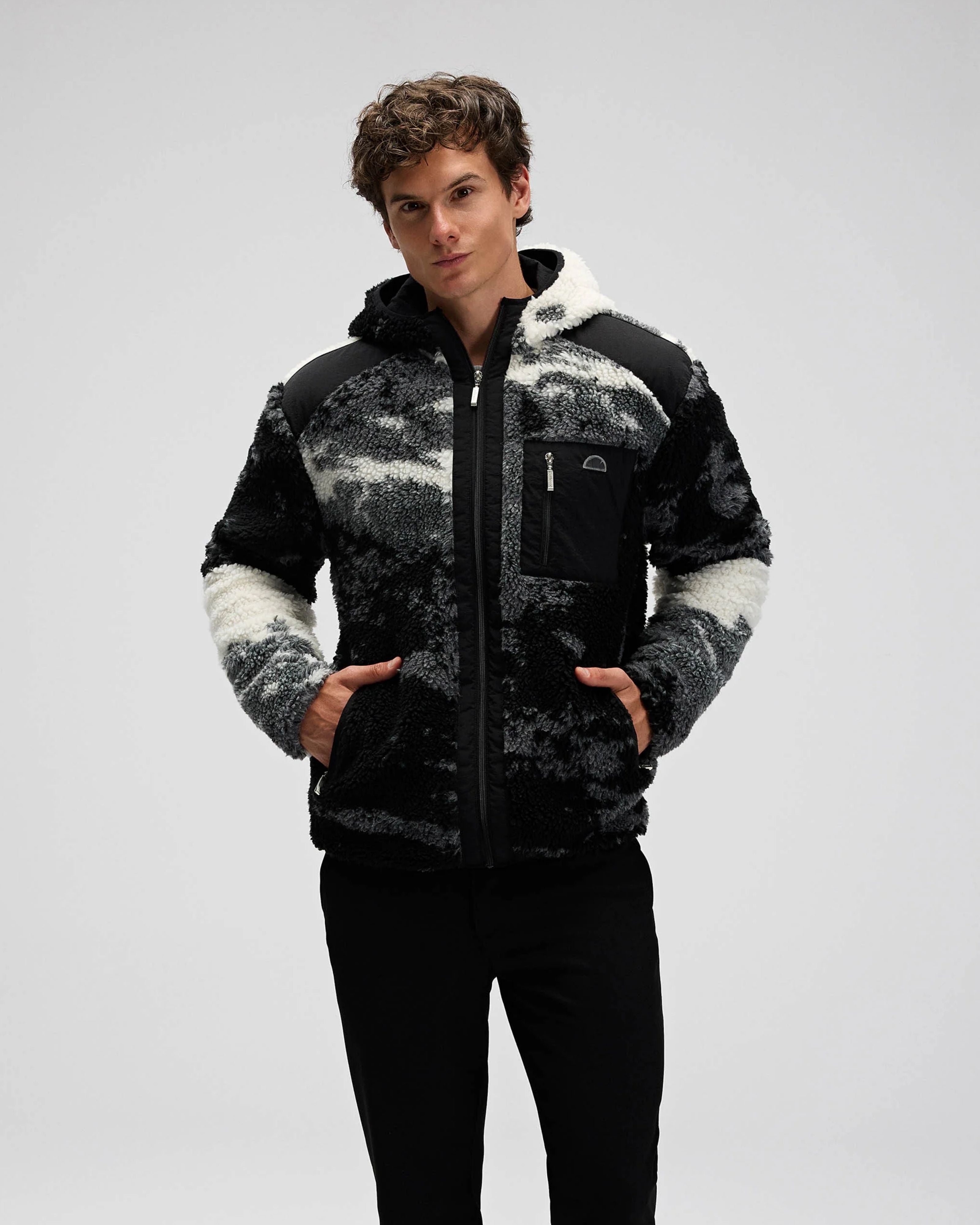 Ellesse Erkek Fermuarlı Kapüşonlu Polar Mont EM516-GI – ellesse