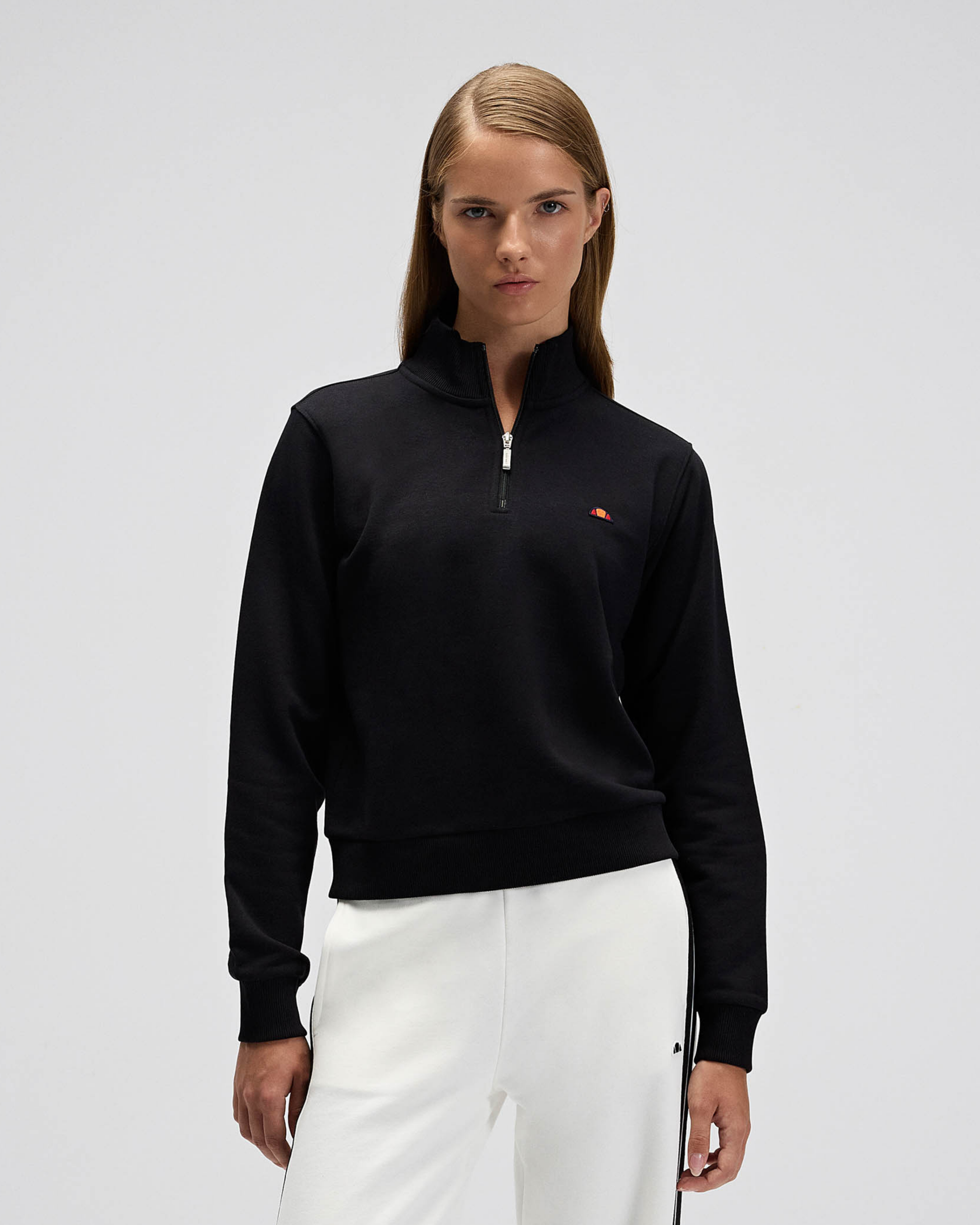 Ellesse Kadın Yarım Fermuarlı Sweat EF557-BK