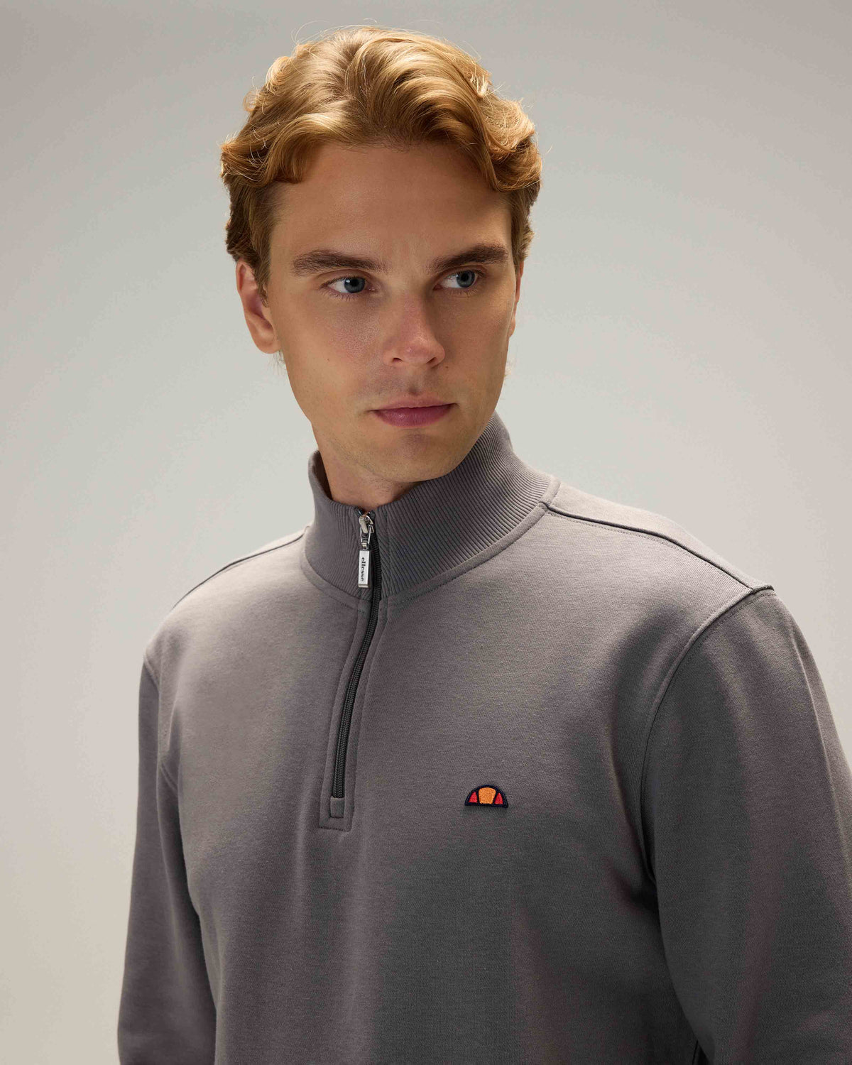Ellesse Yarım Fermuarlı Erkek Sweatshirt 5WM3580-ANT