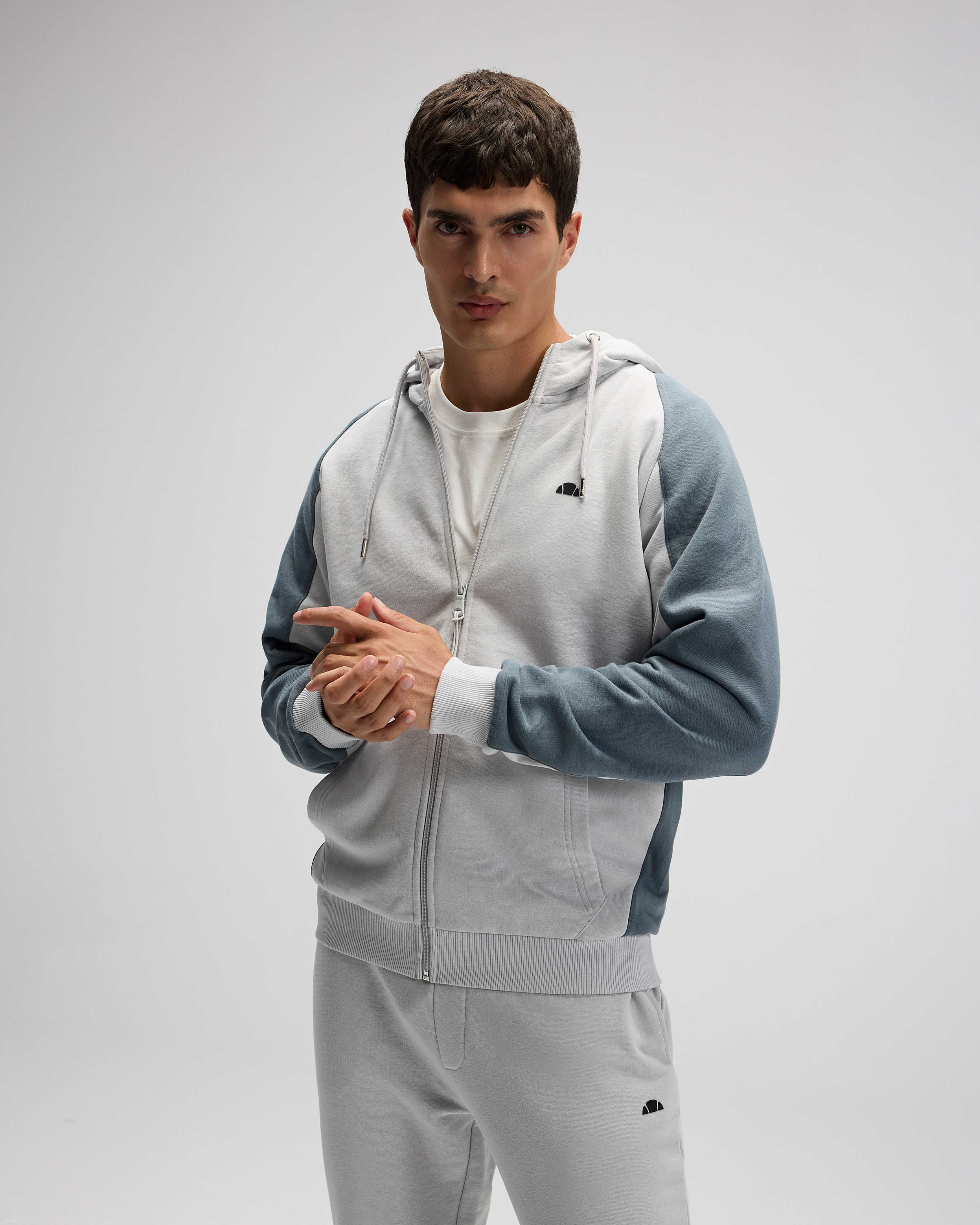 Ellesse Erkek Fermuarlı Kapüşonlu Sweat EM560-GI