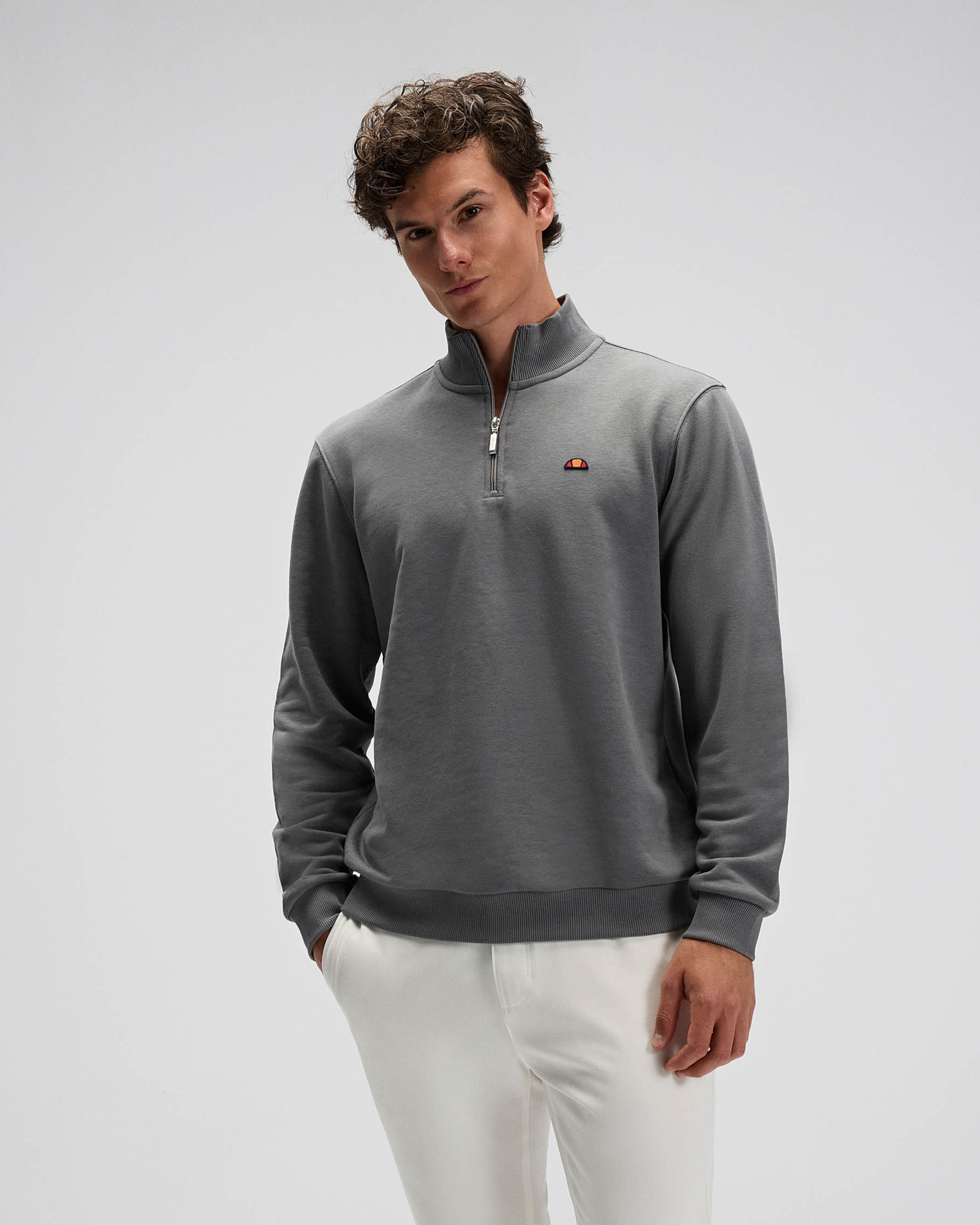 Ellesse Erkek Yarım Fermuarlı Sweat EM580-ANT