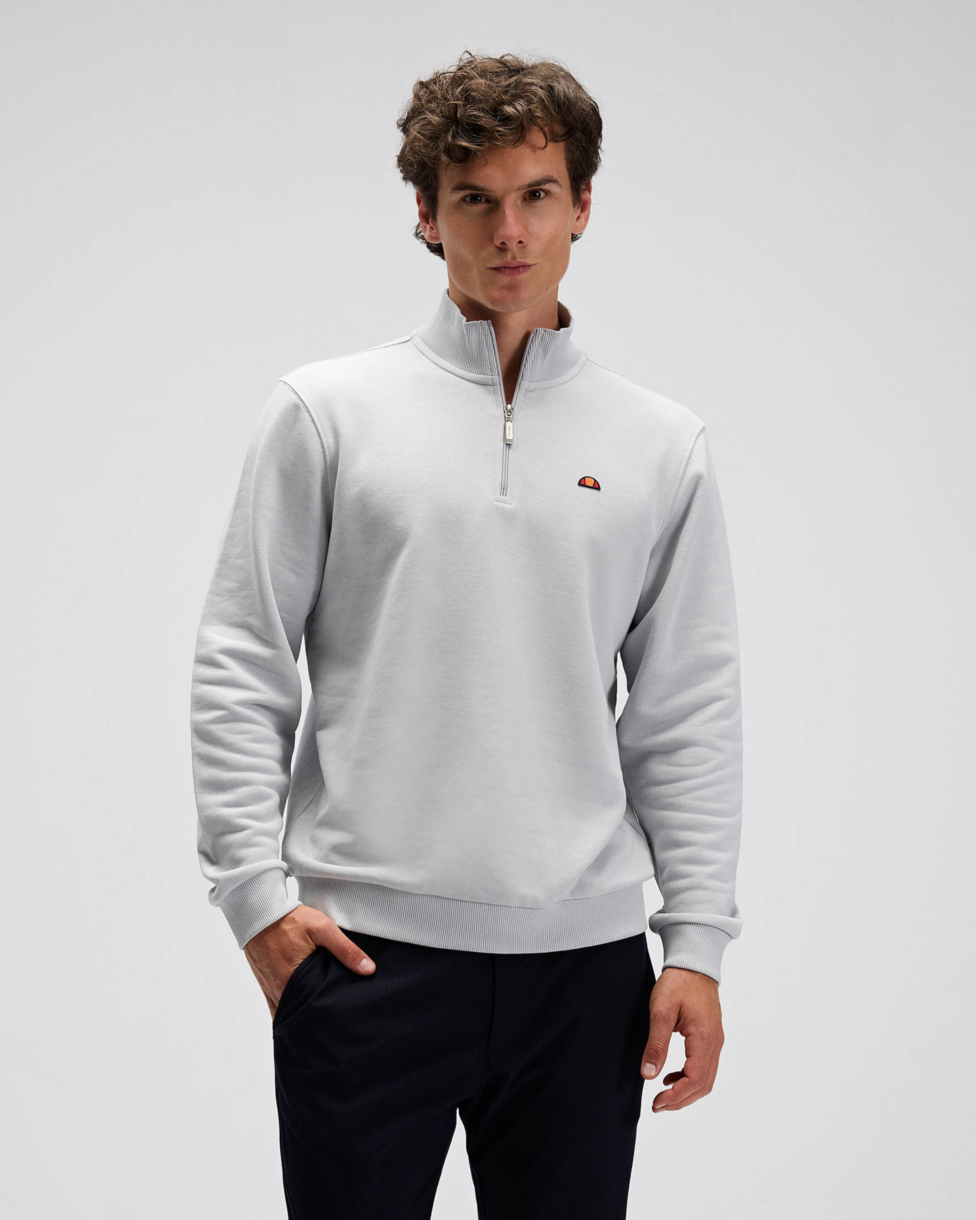 Ellesse Erkek Yarım Fermuarlı Sweat EM580-GI
