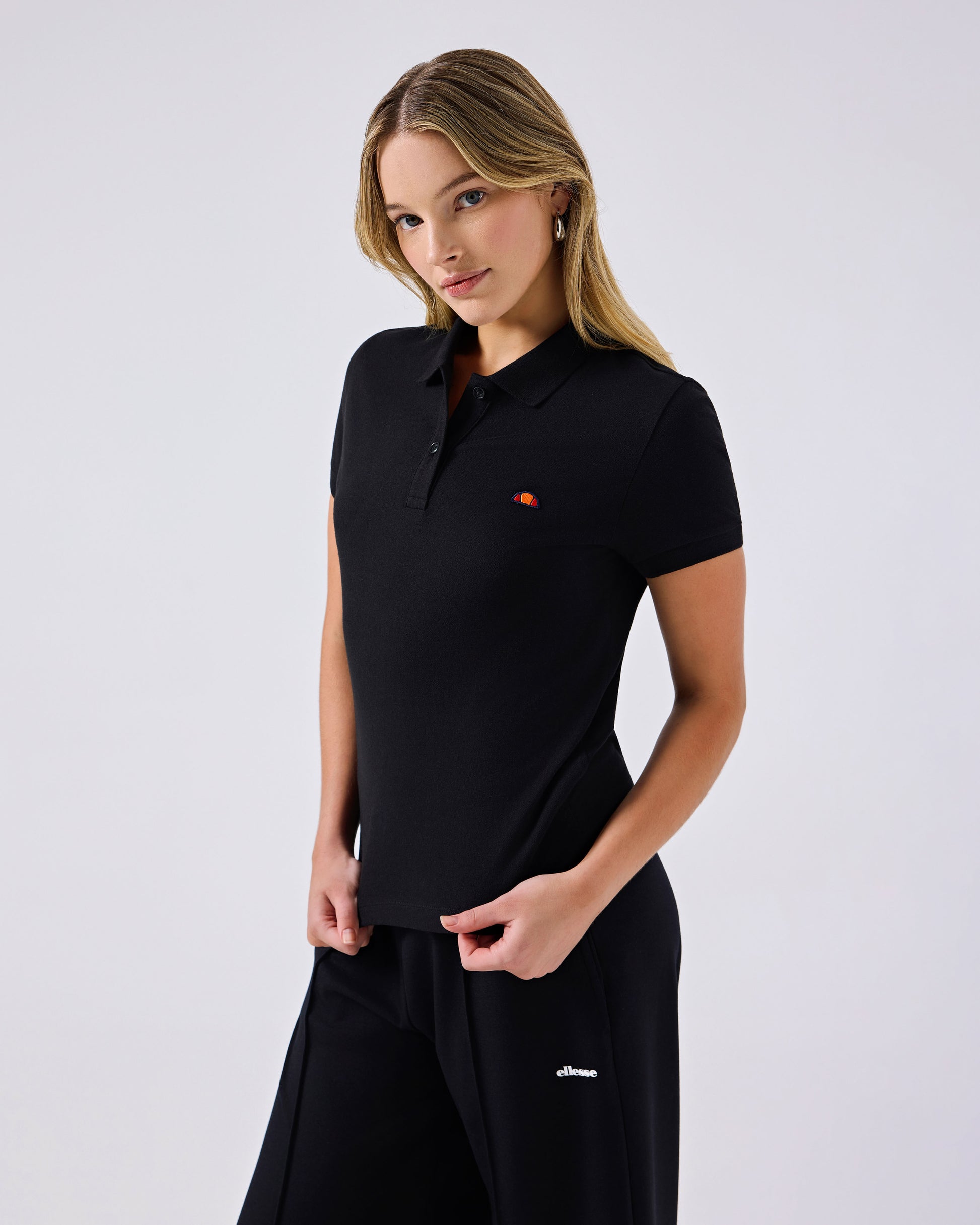 Ellesse Polo Yaka Kadın Tişört 6SF5056-BK