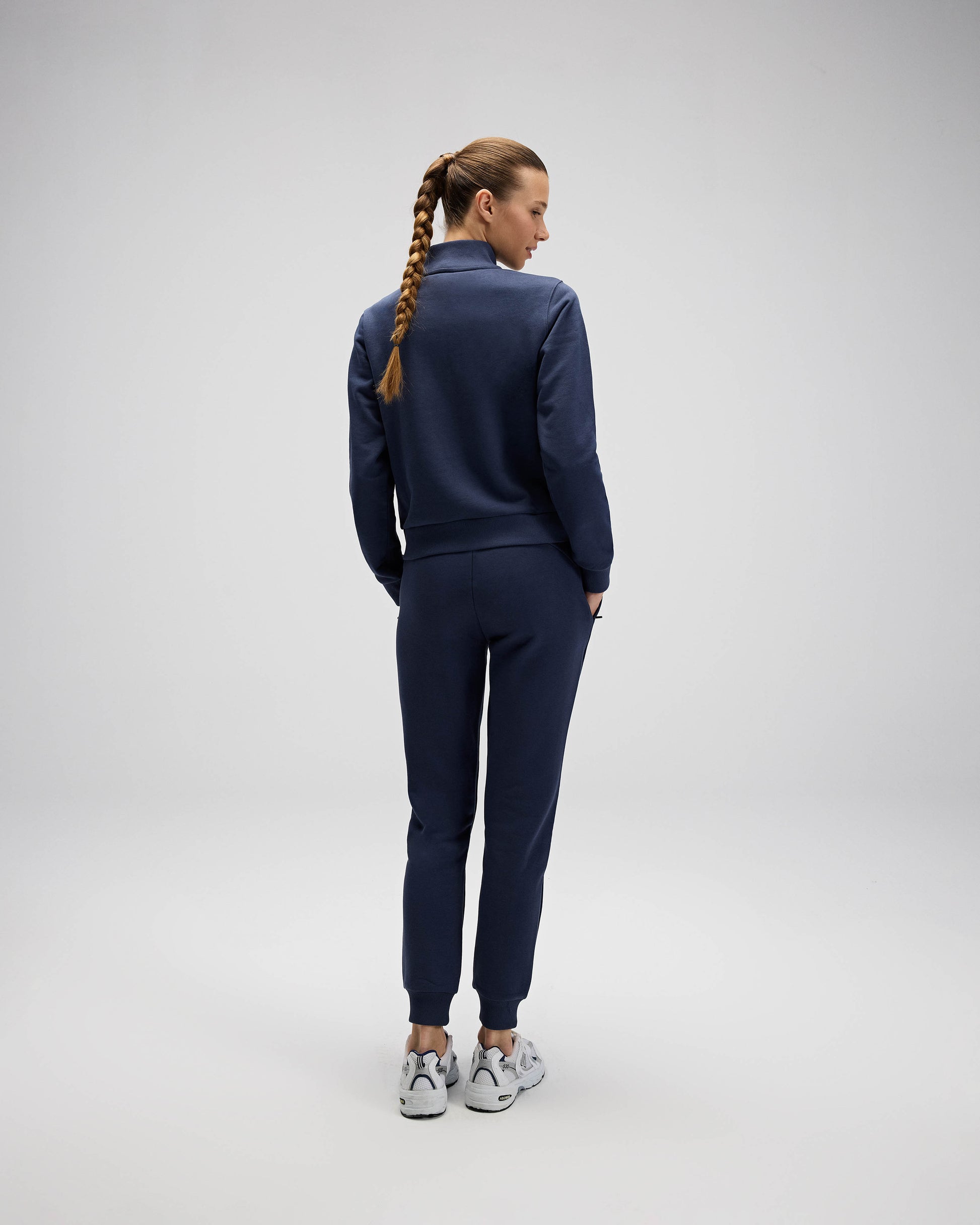 Ellesse Kadın Yarım Fermuarlı Sweat EF557-NV