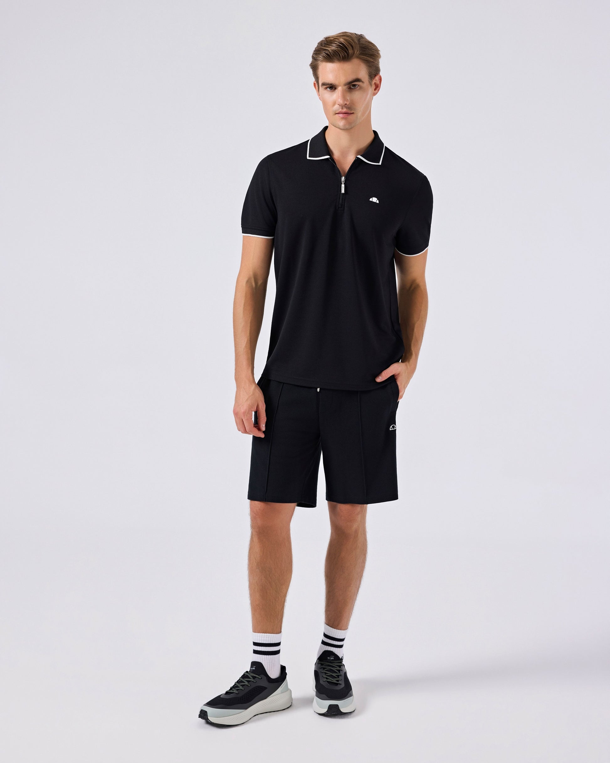 Ellesse Polo Yaka Erkek Tişört 6SM5006-BK