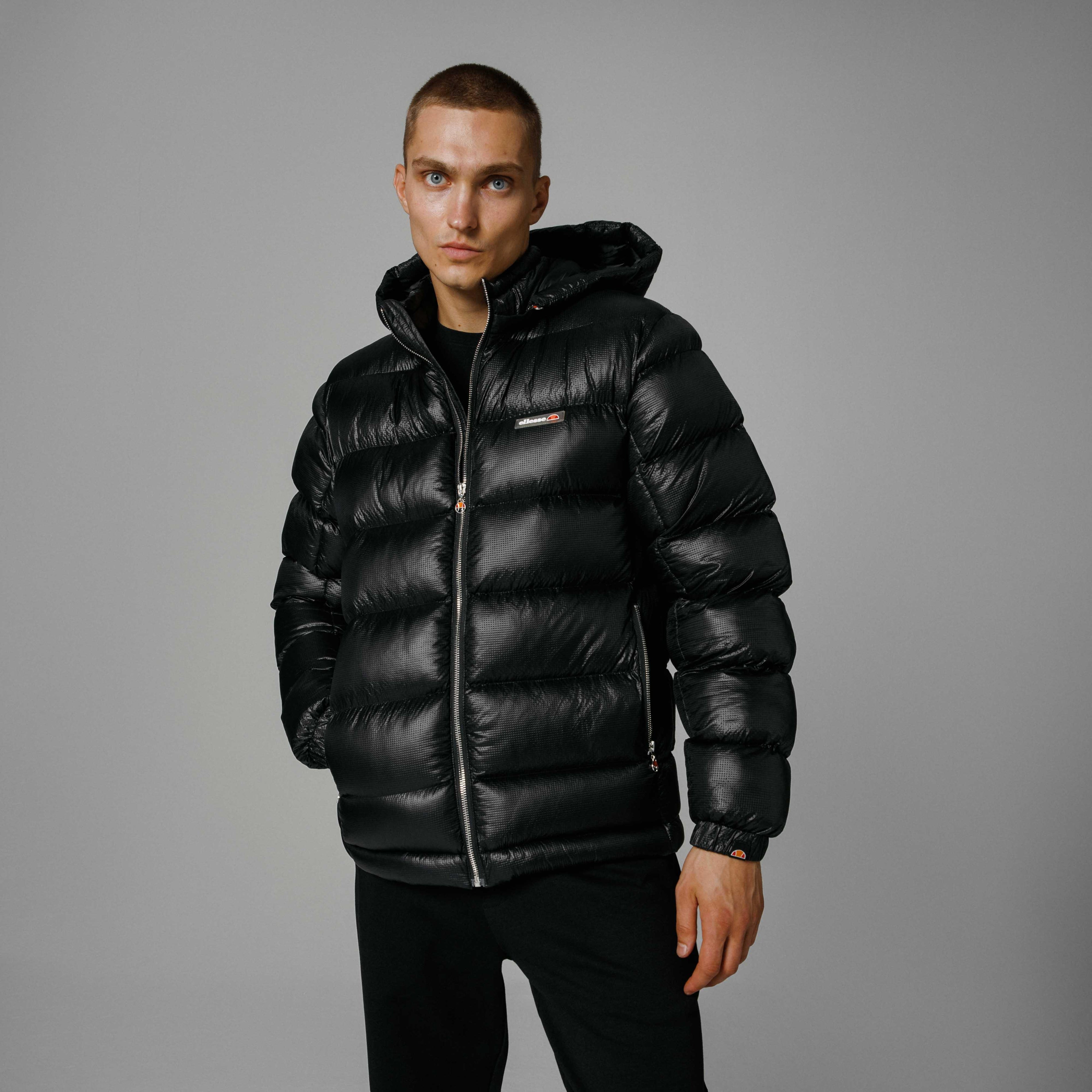 Ellesse Dolgulu Erkek Mont EM303-BK