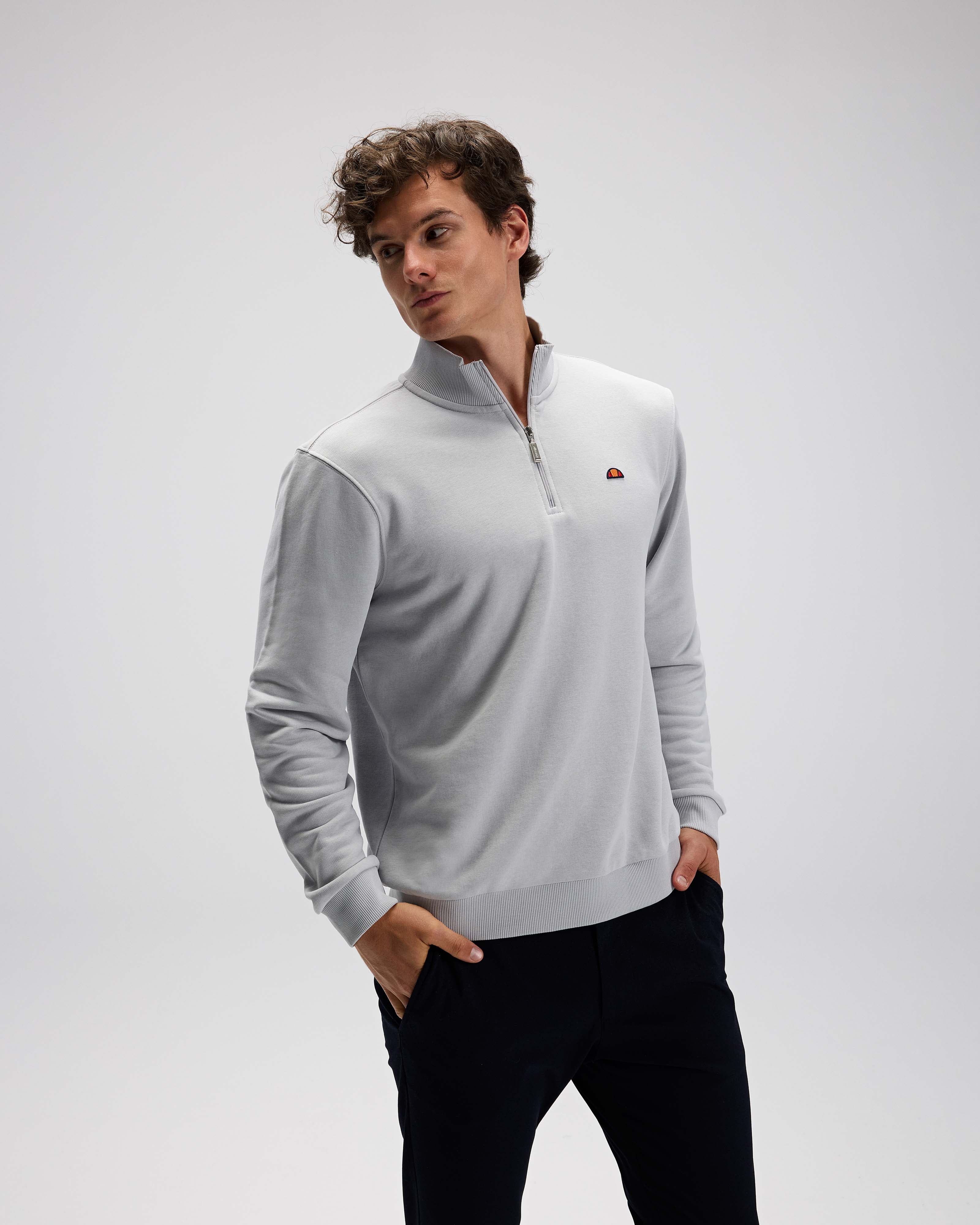 Ellesse Erkek Yarım Fermuarlı Sweat EM580-GI