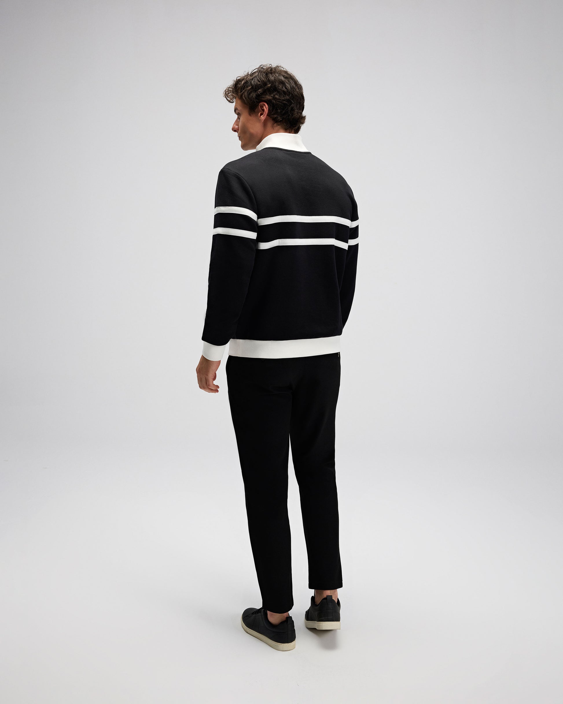 Ellesse Erkek Yarım Fermuarlı Sweat EM619-BK