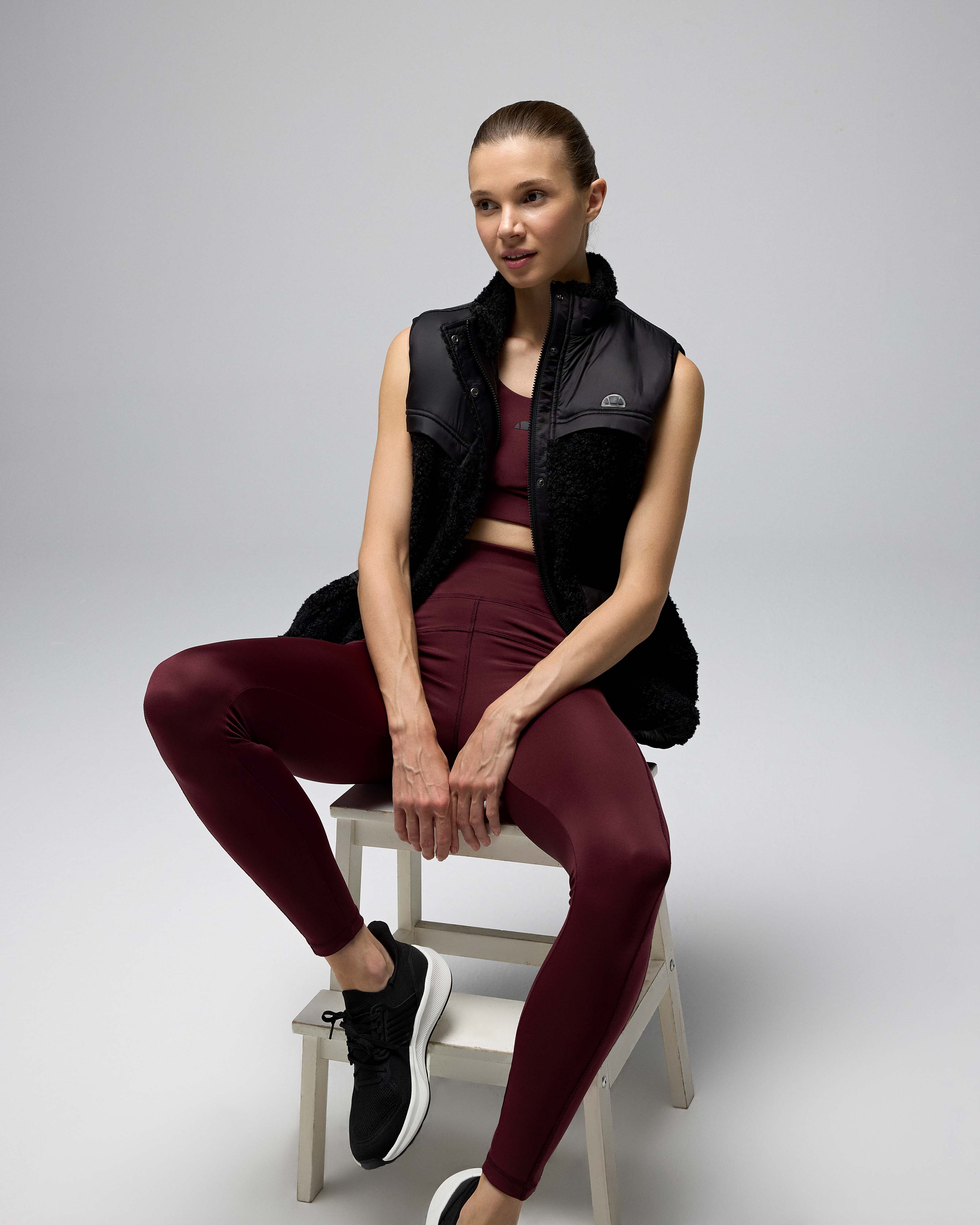 Ellesse Kadın Polar Yelek EF545-BK