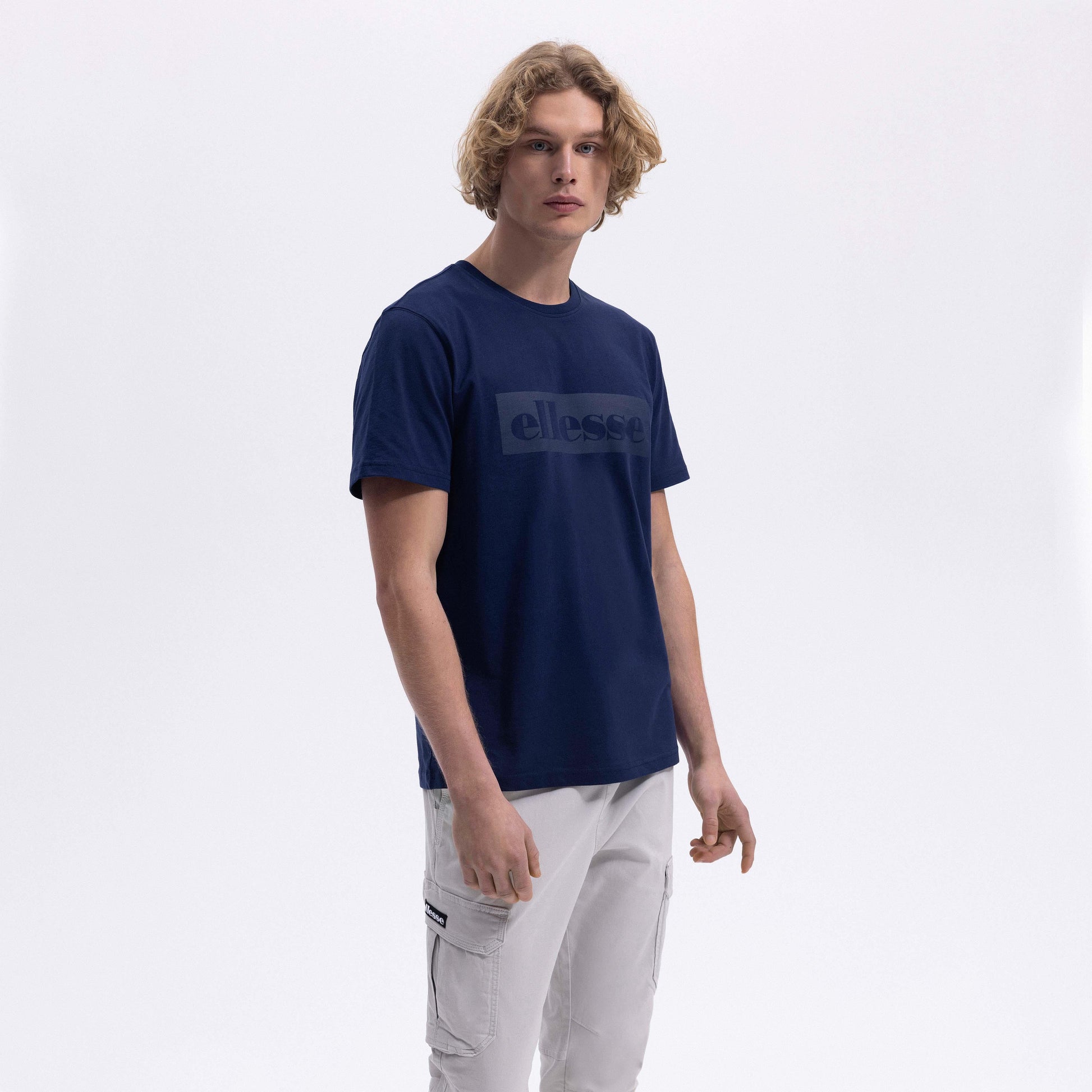 Ellesse Erkek Tişört EM589-NV