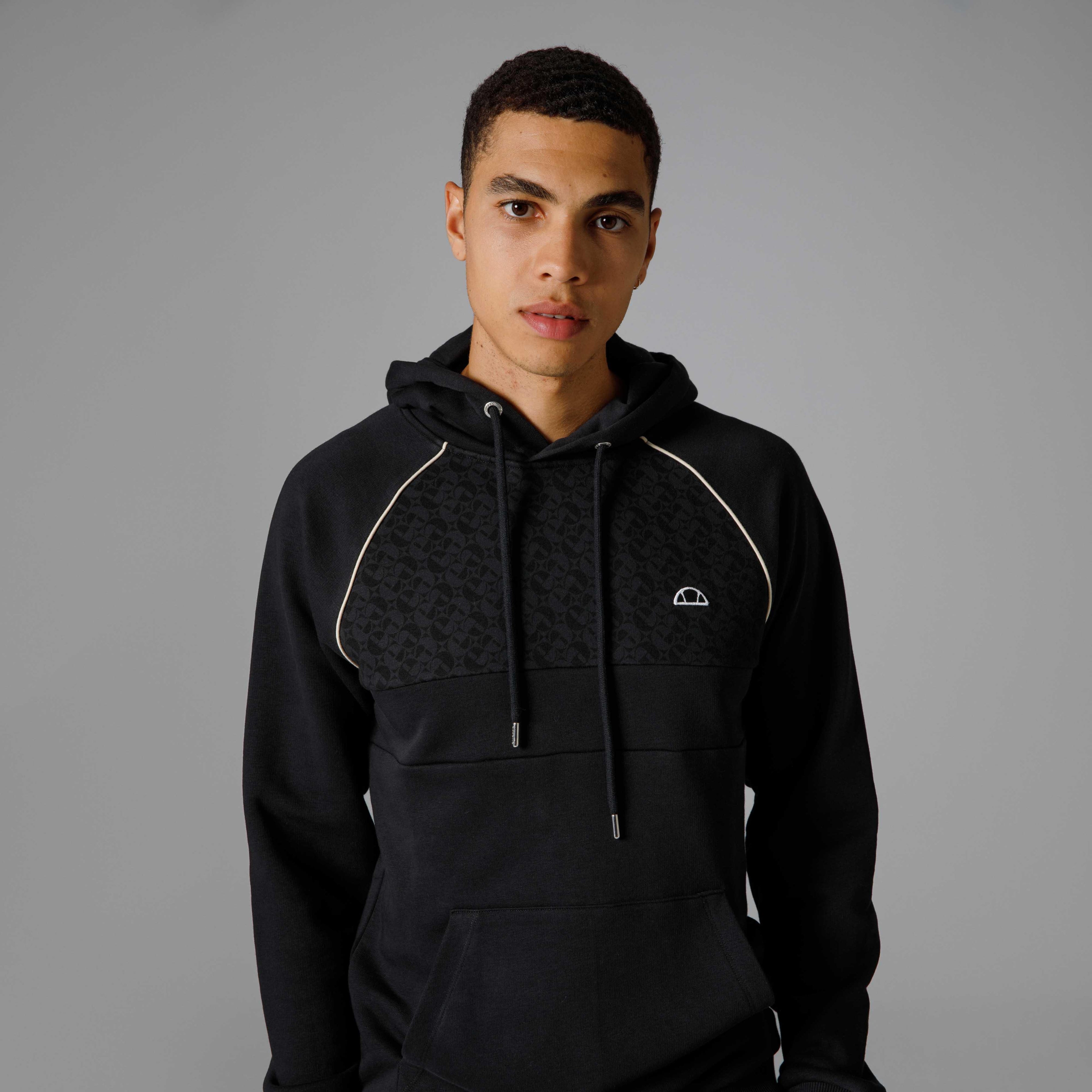 Ellesse Kapüşonlu Erkek Sweat EM225-BK