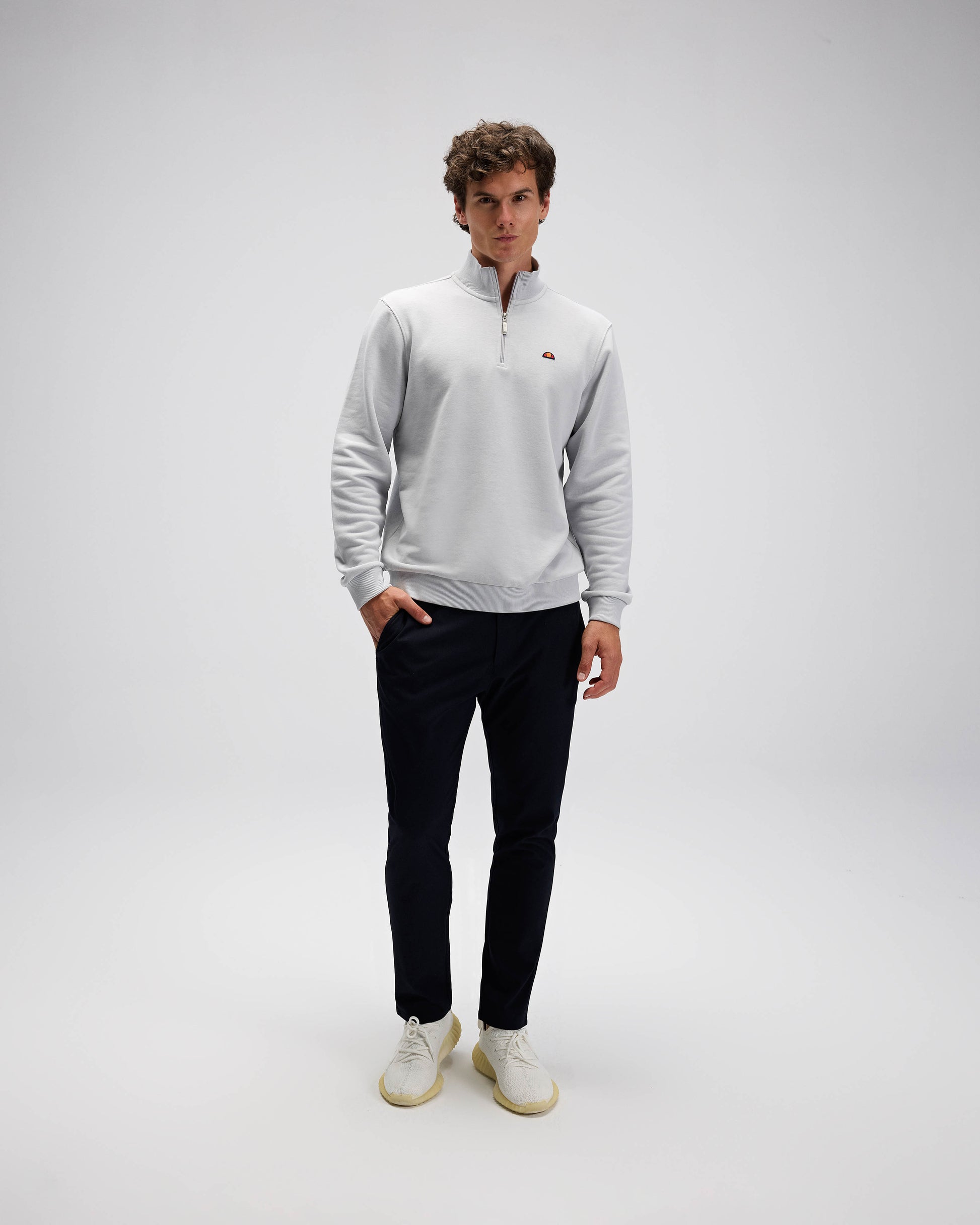 Ellesse Erkek Yarım Fermuarlı Sweat EM580-GI