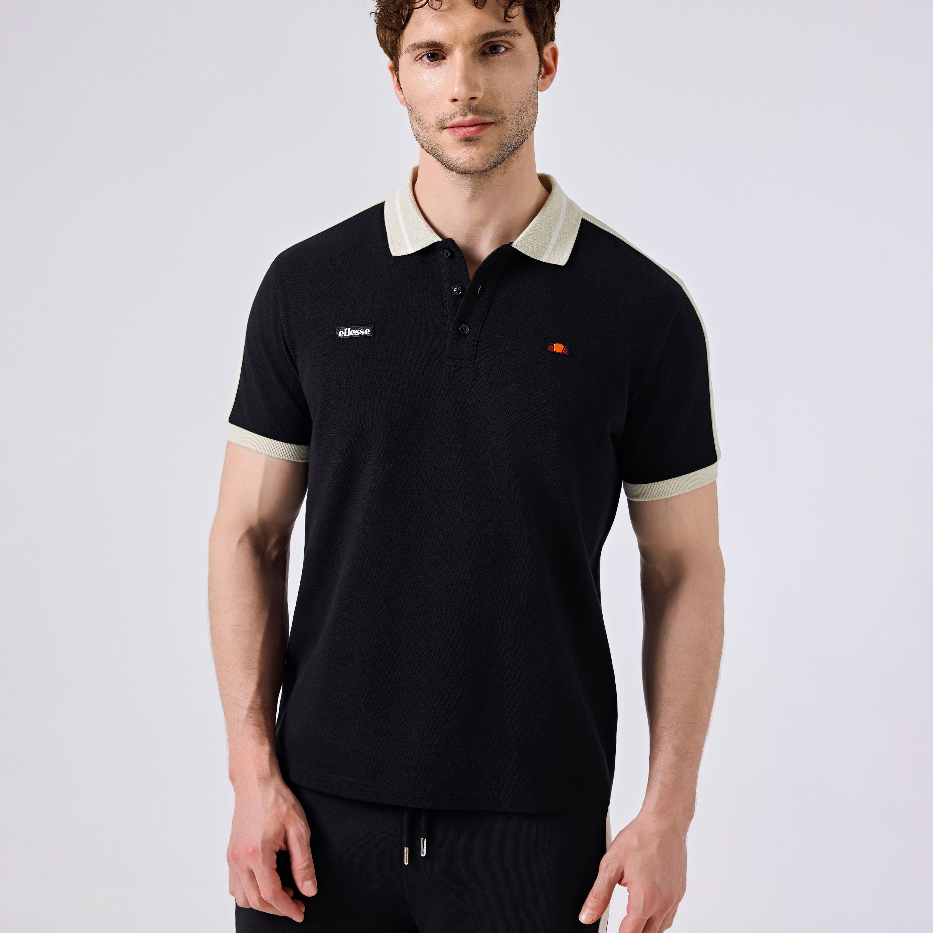 Ellesse Polo Yaka Erkek Tişört 6SM5016-BK