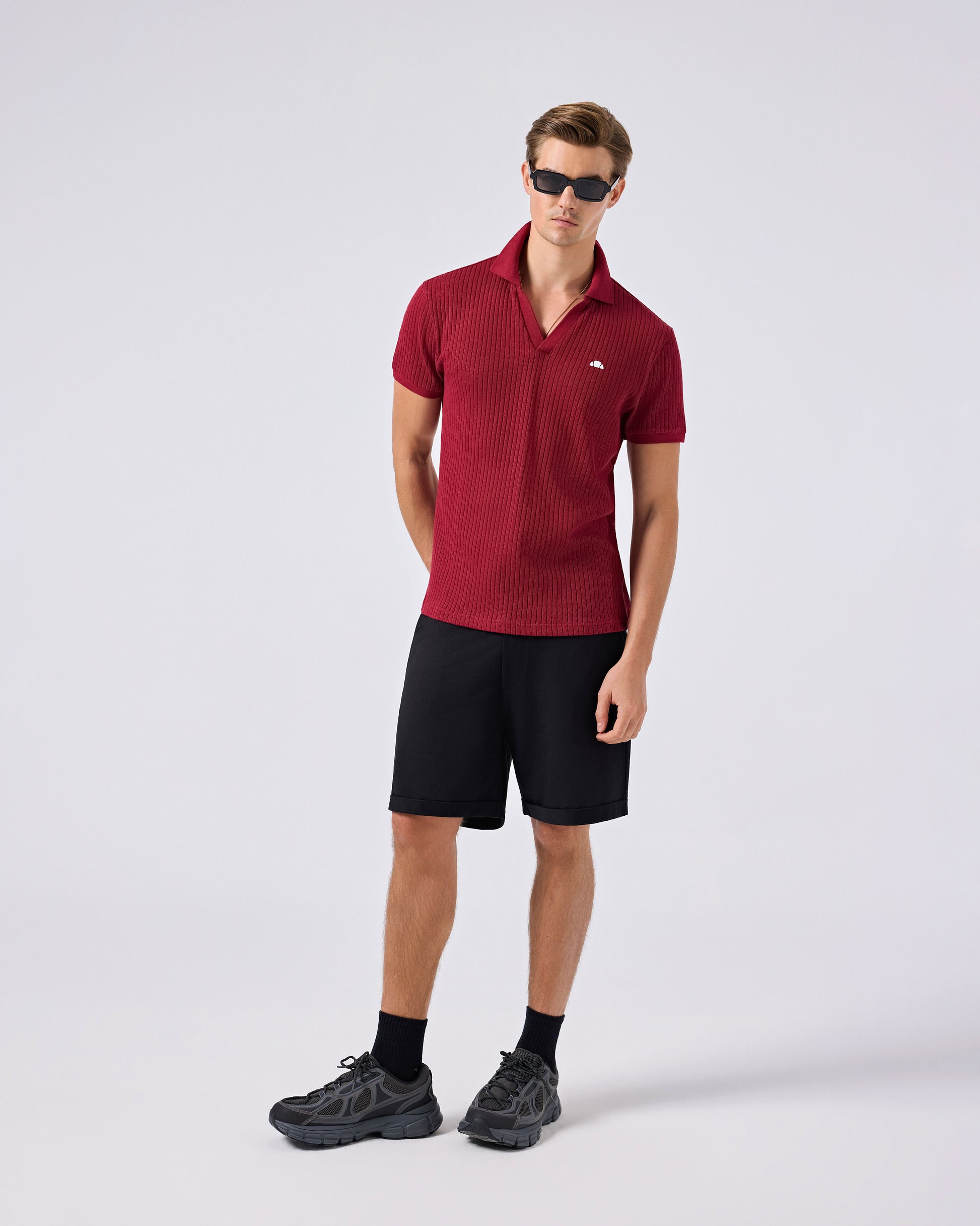 Ellesse Polo Yaka Erkek Tişört 6SM5047-BRD