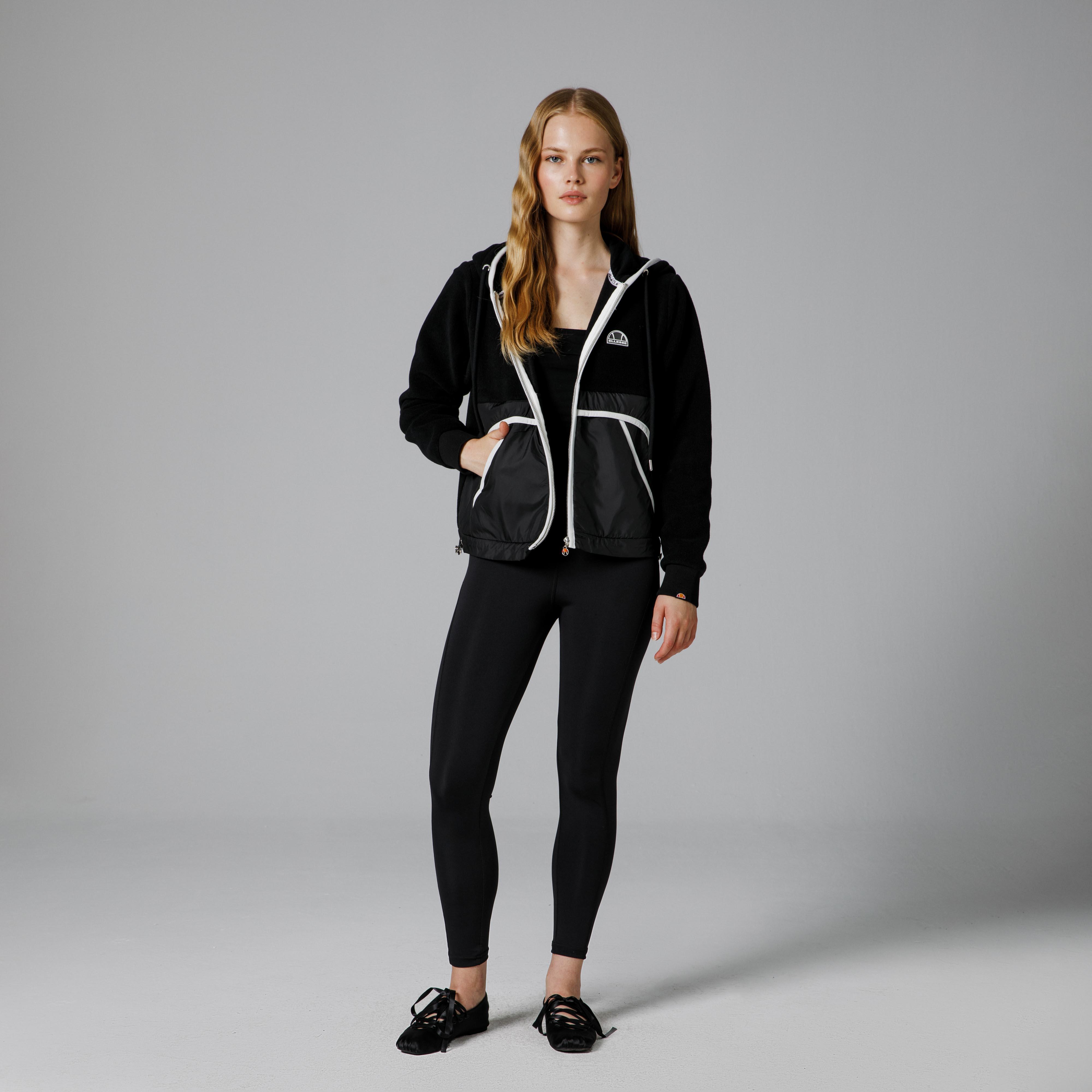 Ellesse Fermuarlı Kapüşonlu Kadın Mont EF188-BK – ellesse