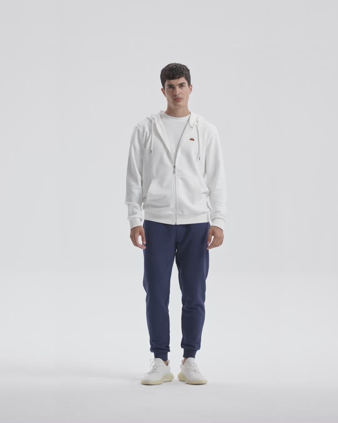 Ellesse Erkek Fermuarlı Kapüşonlu Sweat EM581-OF