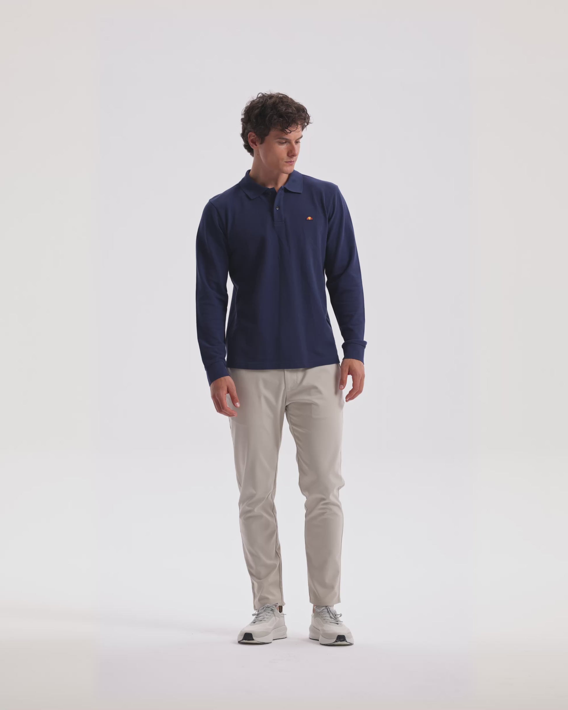Ellesse Erkek Polo Sweatshirt EM582-NV