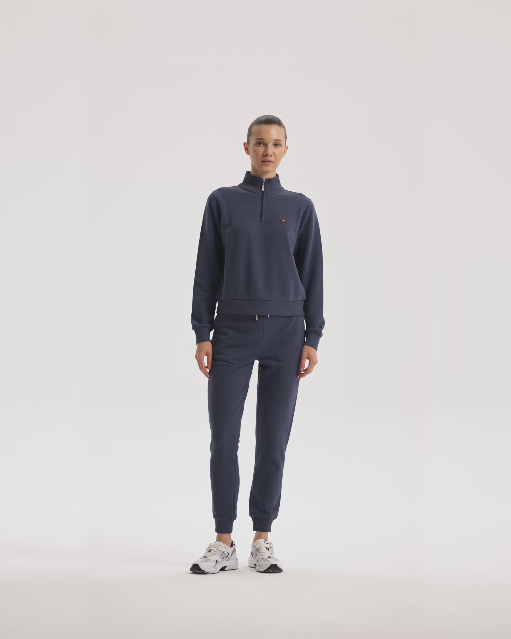 Ellesse Kadın Yarım Fermuarlı Sweat EF557-NV