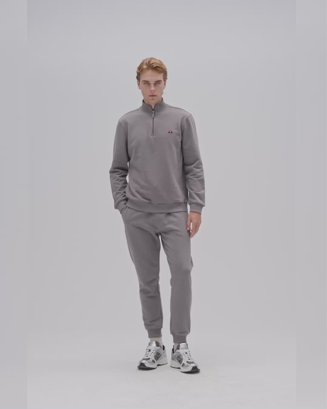 Ellesse Yarım Fermuarlı Erkek Sweatshirt 5WM3580-ANT