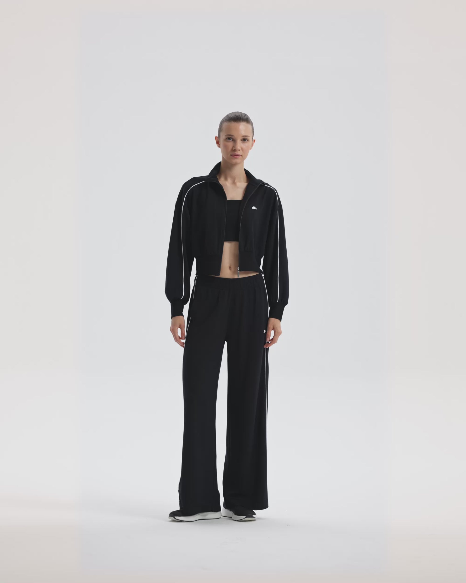 Ellesse Kadın Fermuarlı Sweat EF547-BK