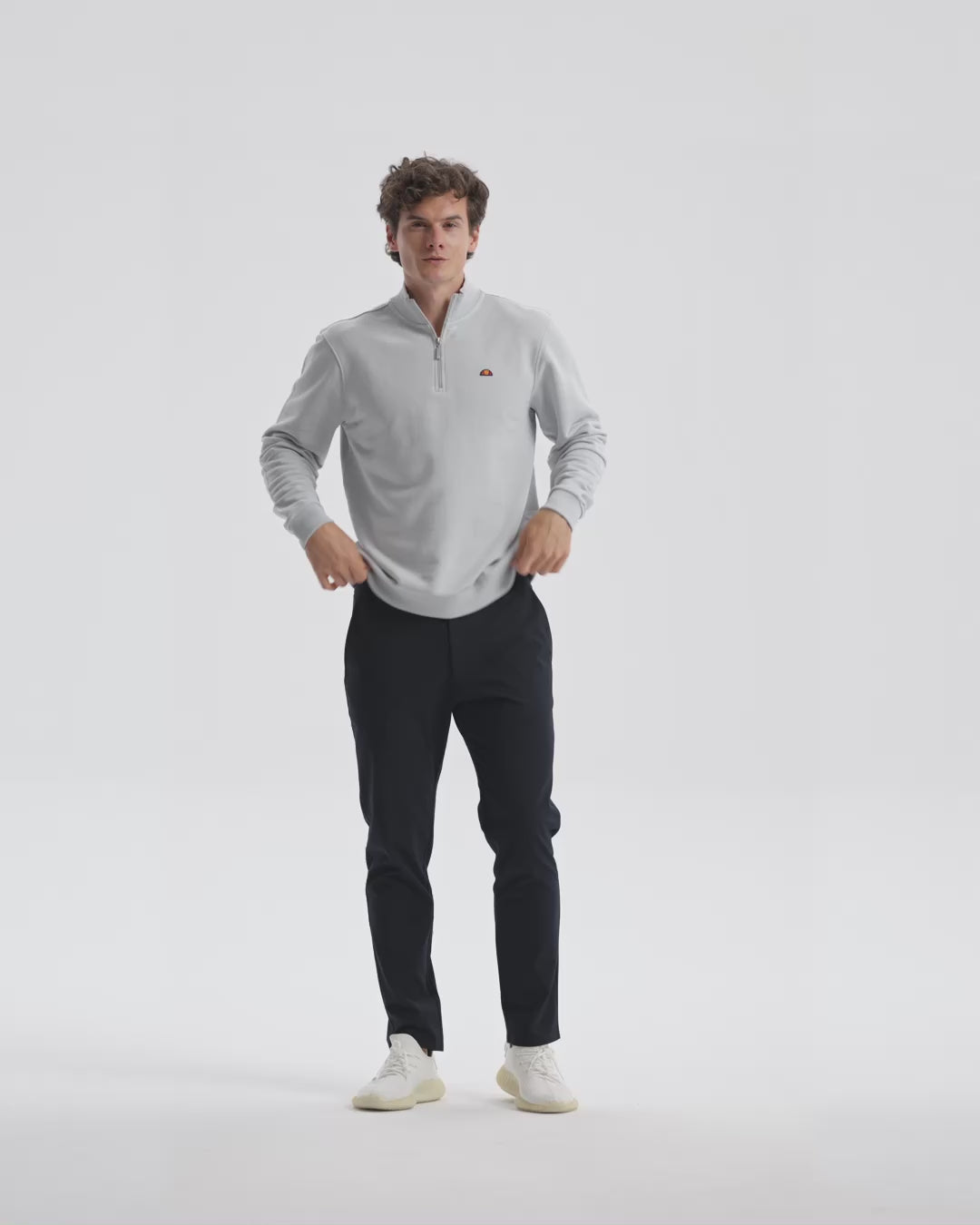 Ellesse Erkek Yarım Fermuarlı Sweat EM580-GI – ellesse