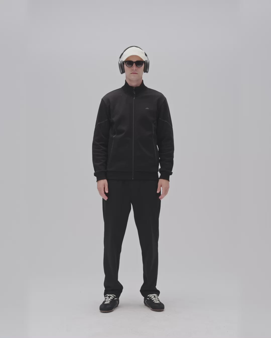 Ellesse Fermuarlı Erkek Sweatshirt 5WM1545-BK