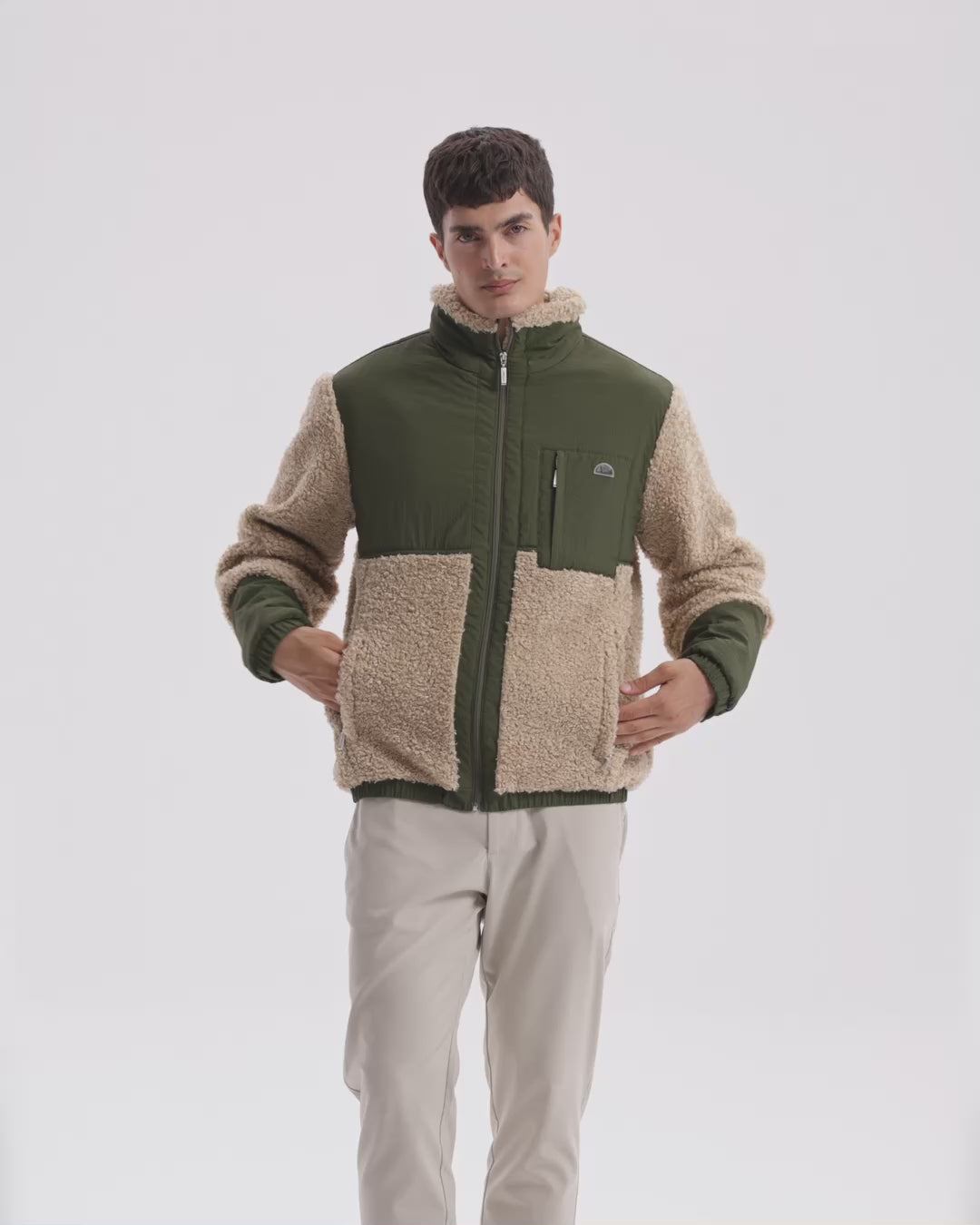 Ellesse Erkek Fermuarlı Polar Mont EM511-BG
