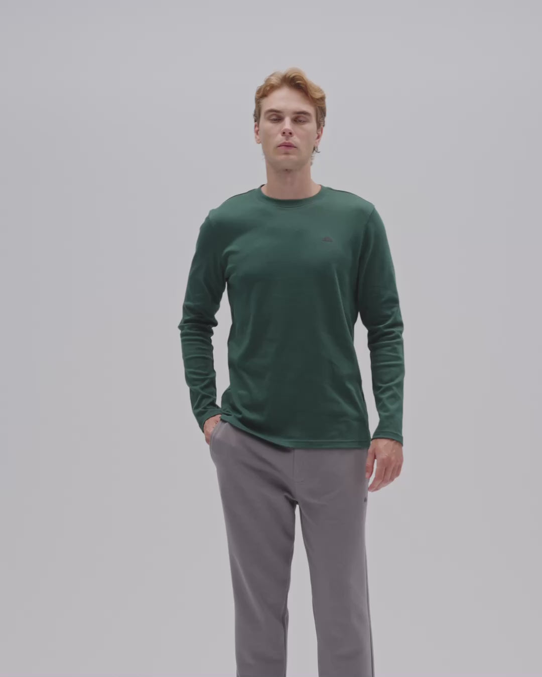 Ellesse Erkek Uzun Kollu Tişört 6WM5066-GRN