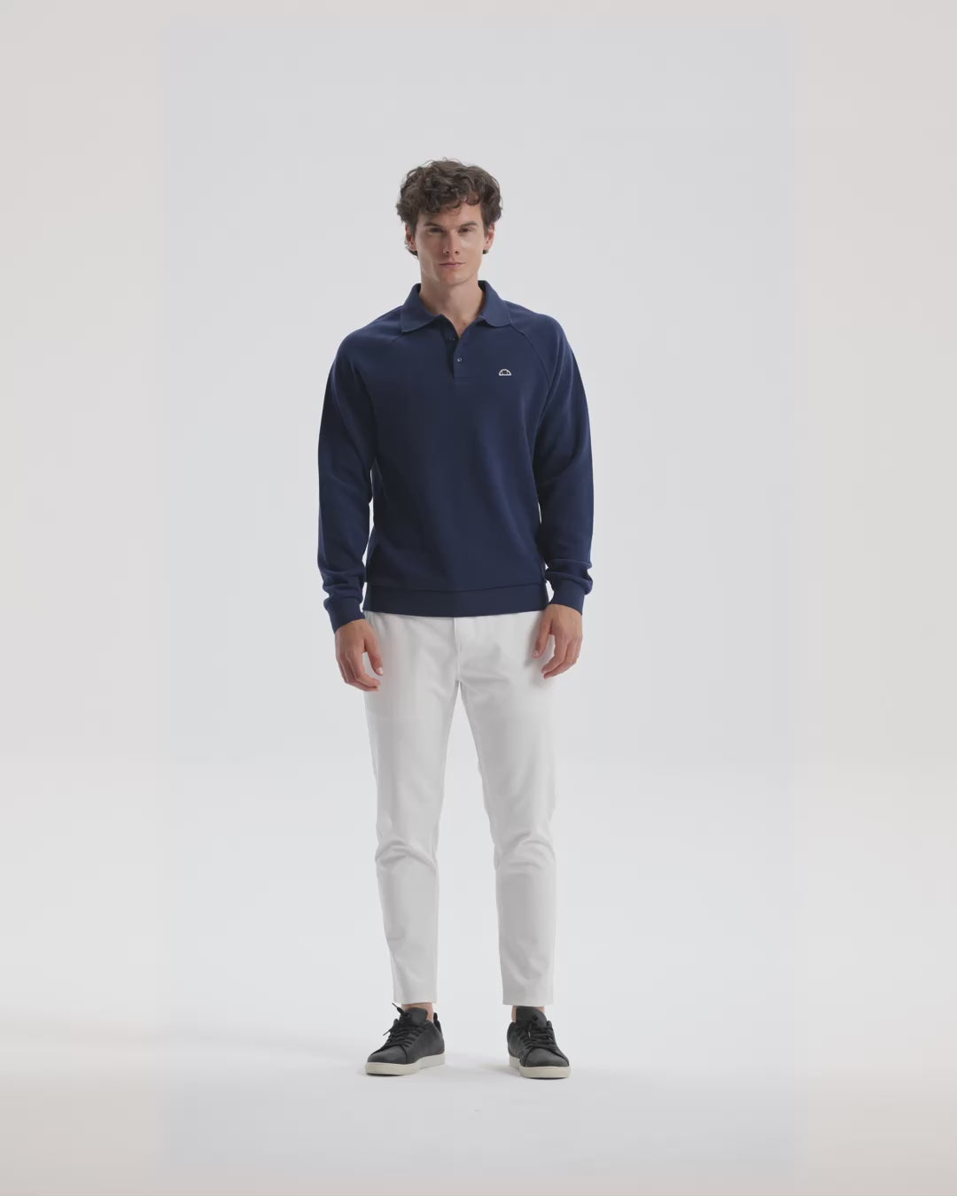 Ellesse Erkek Polo Sweatshirt EM633-NV