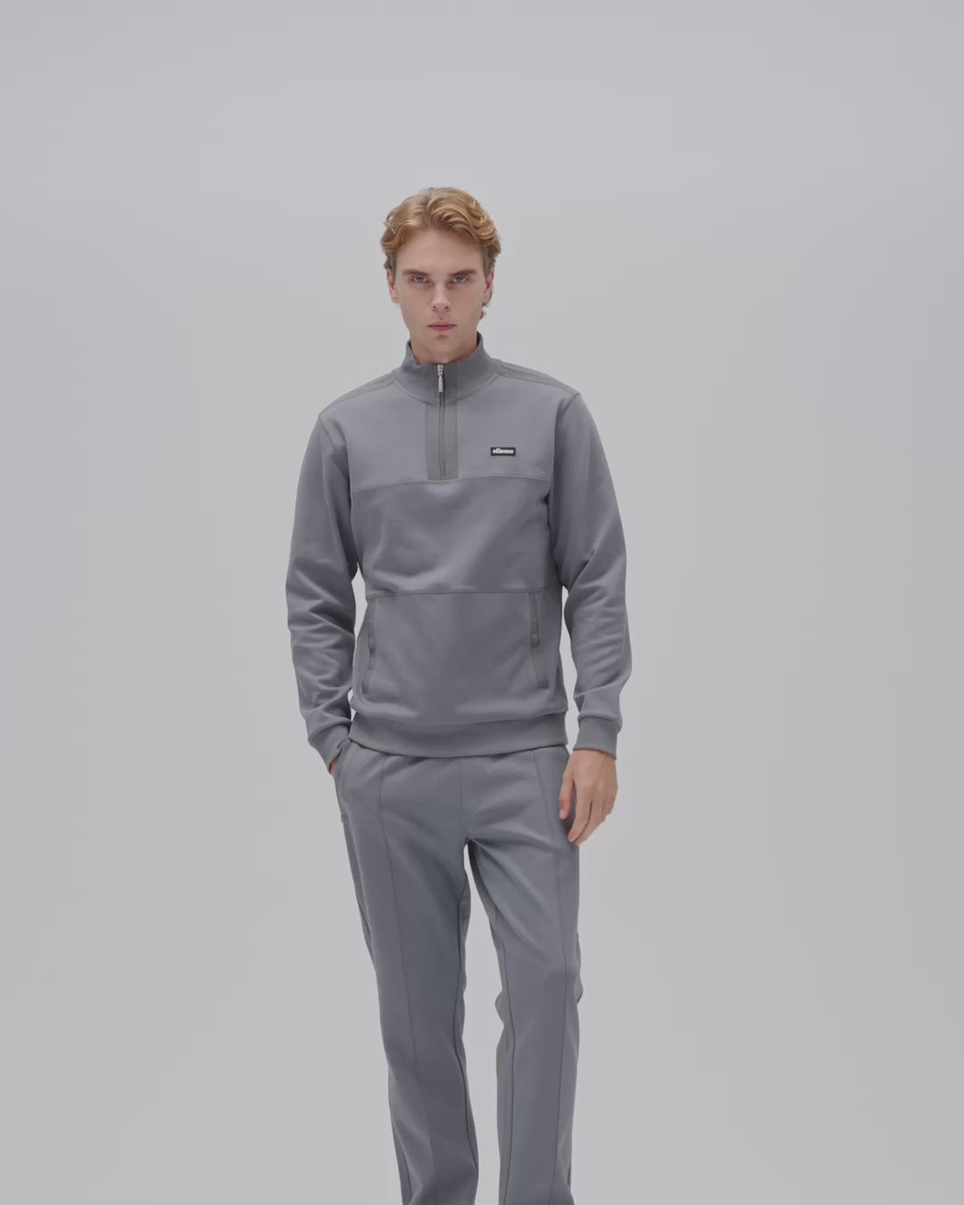 Ellesse Yarım Fermuarlı Erkek Sweatshirt 6WM1025-ANT