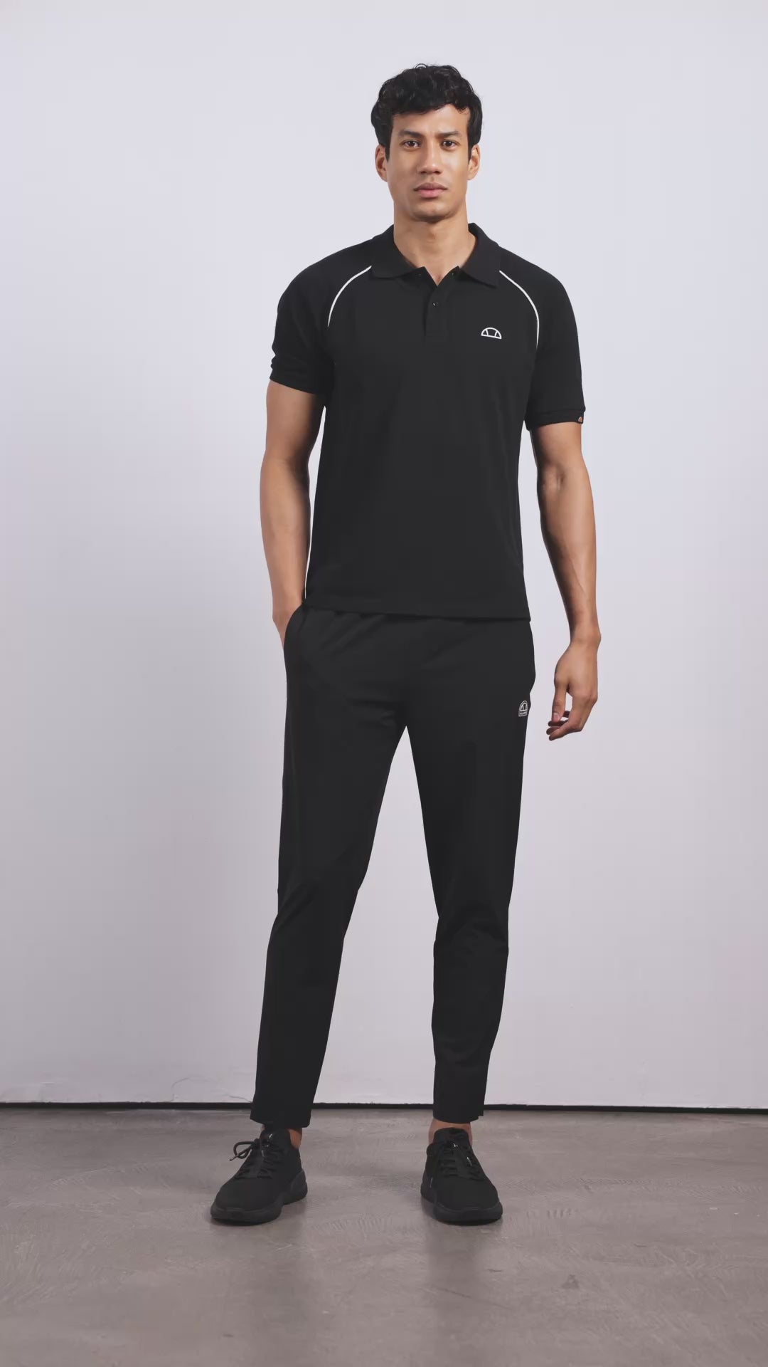 Ellesse Erkek Polo Yaka Tişört EM407-BK