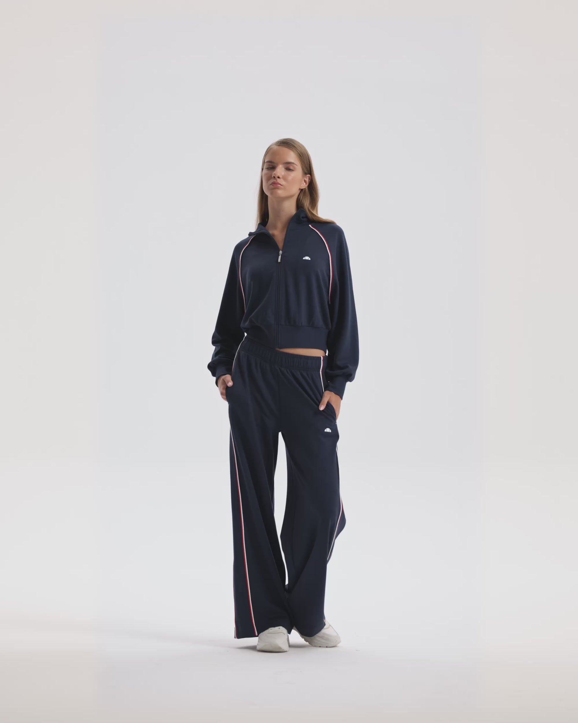 Ellesse Kadın Fermuarlı Sweat EF549-NV