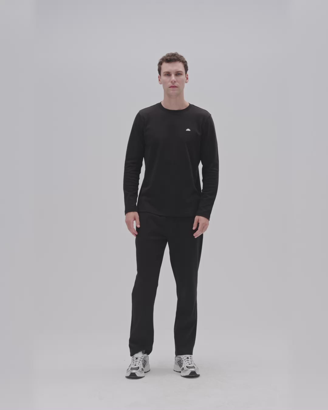 Ellesse Erkek Uzun Kollu Tişört 6WM5066-BK