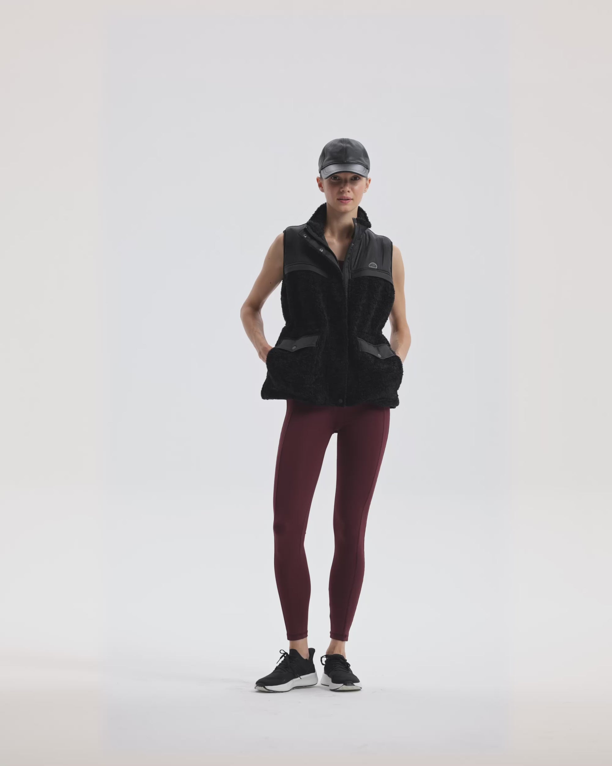 Ellesse Kadın Polar Yelek EF545-BK