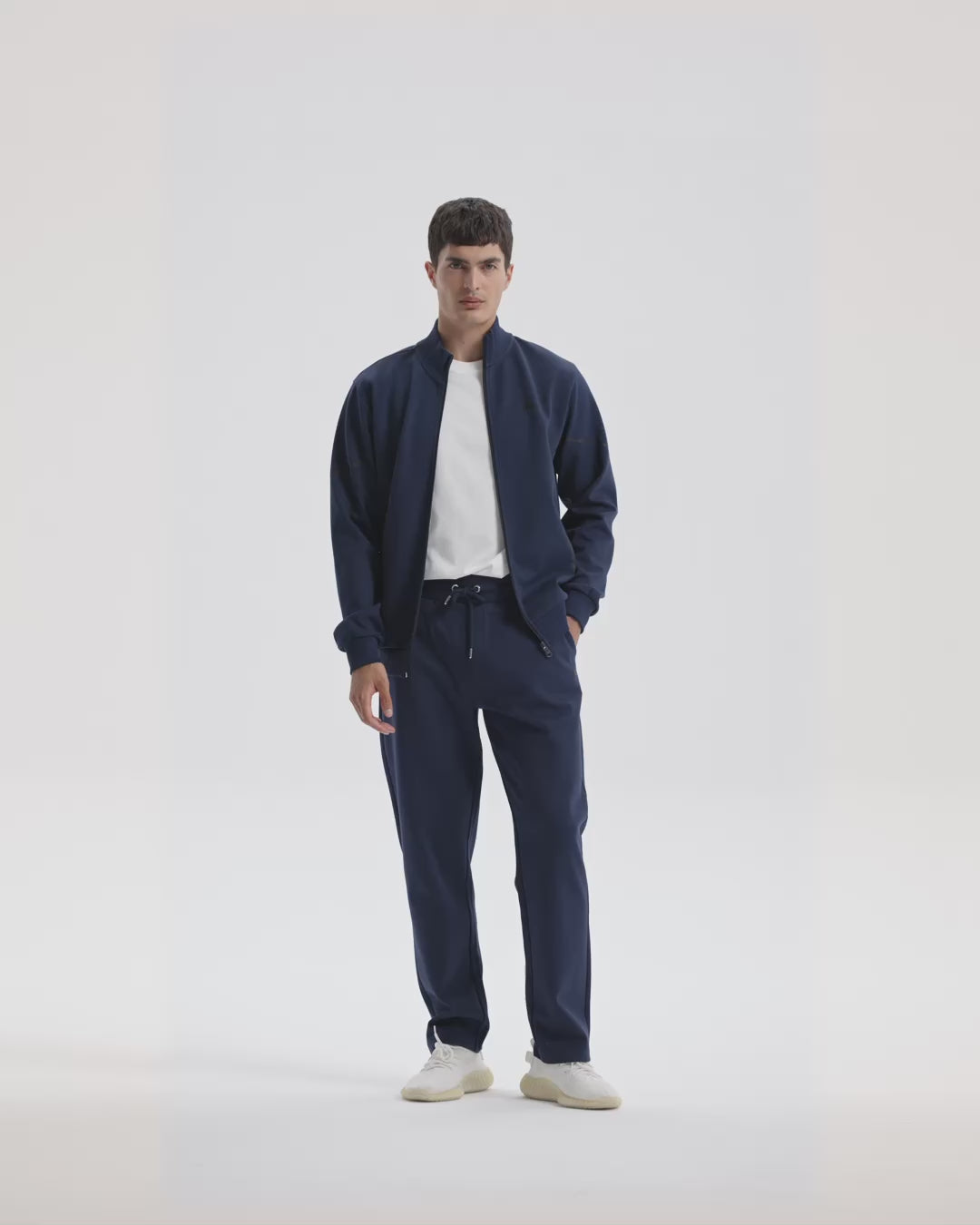 Ellesse Erkek Fermuarlı Sweat EM545-NV