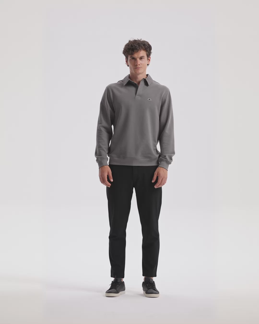 Ellesse Erkek Polo Sweatshirt EM607-ANT