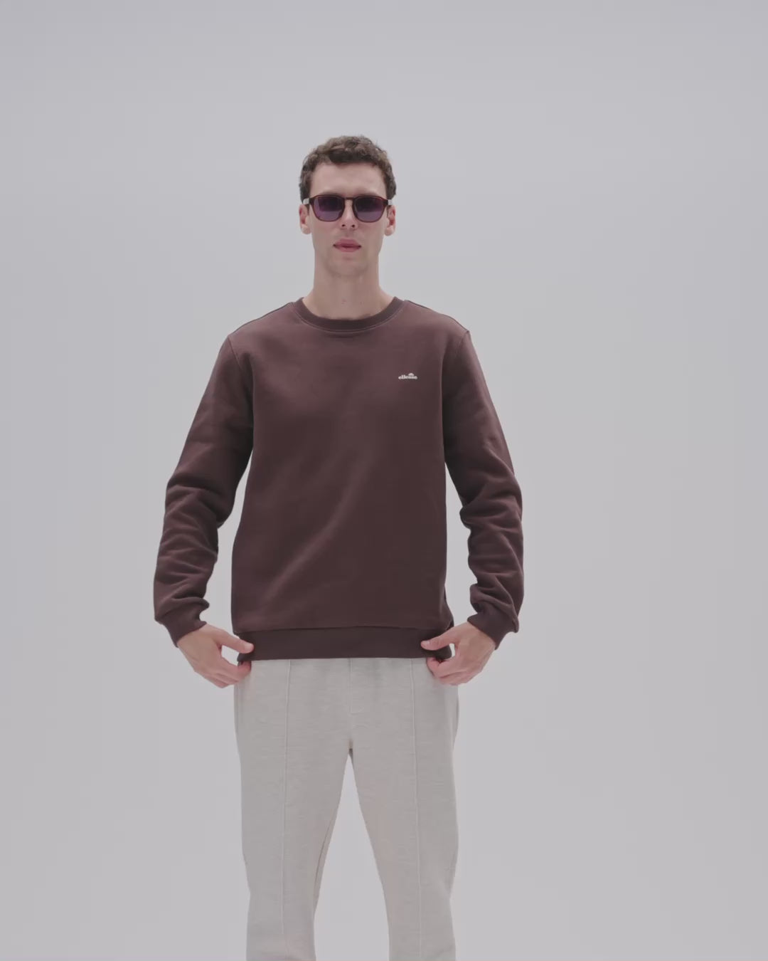 Ellesse Erkek Sweatshirt 6WM3003-BRW