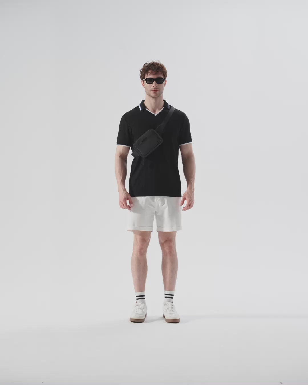 Ellesse Polo Yaka Erkek Tişört 5SM5491-BK