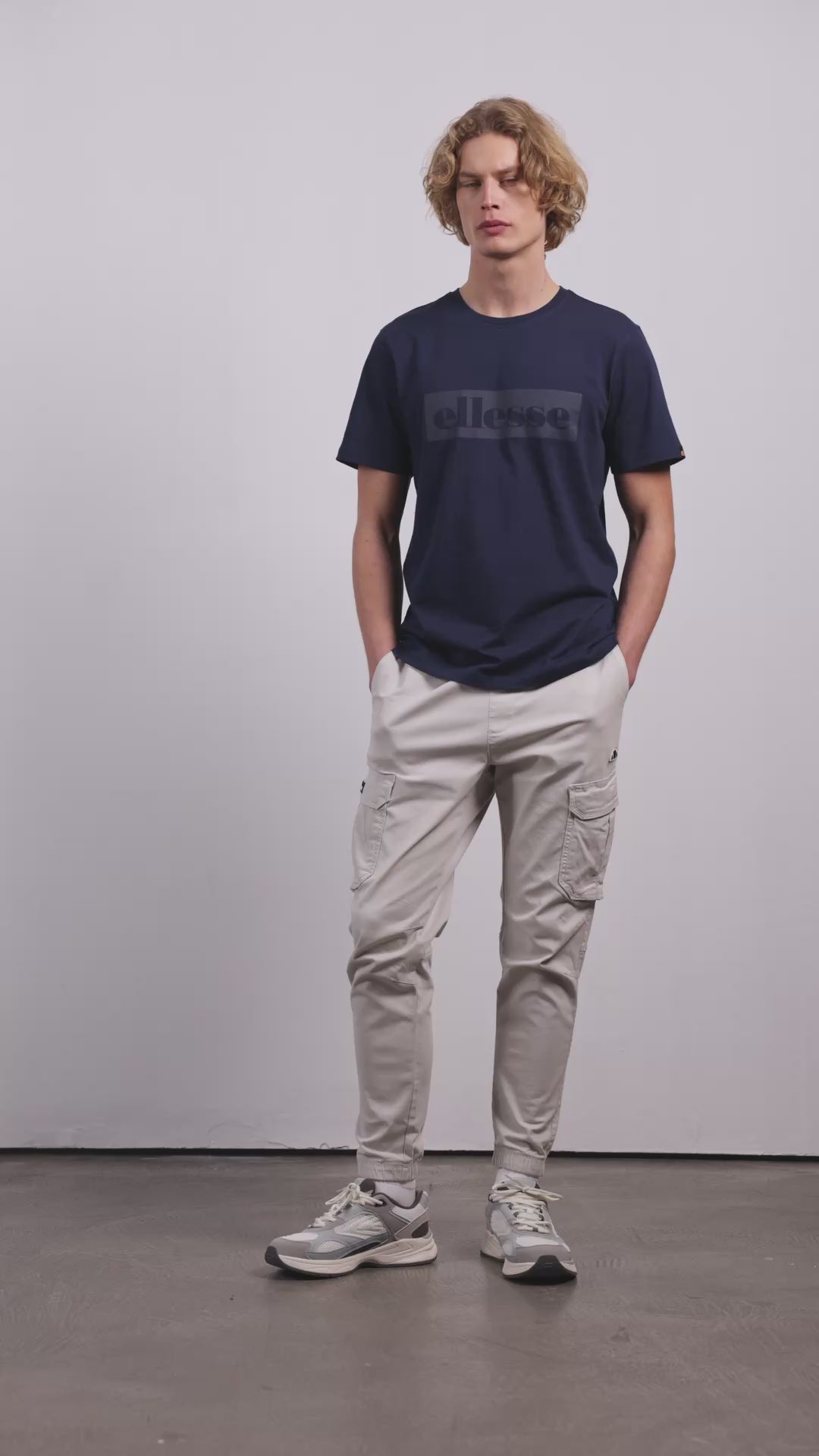Ellesse Erkek Tişört EM589-NV